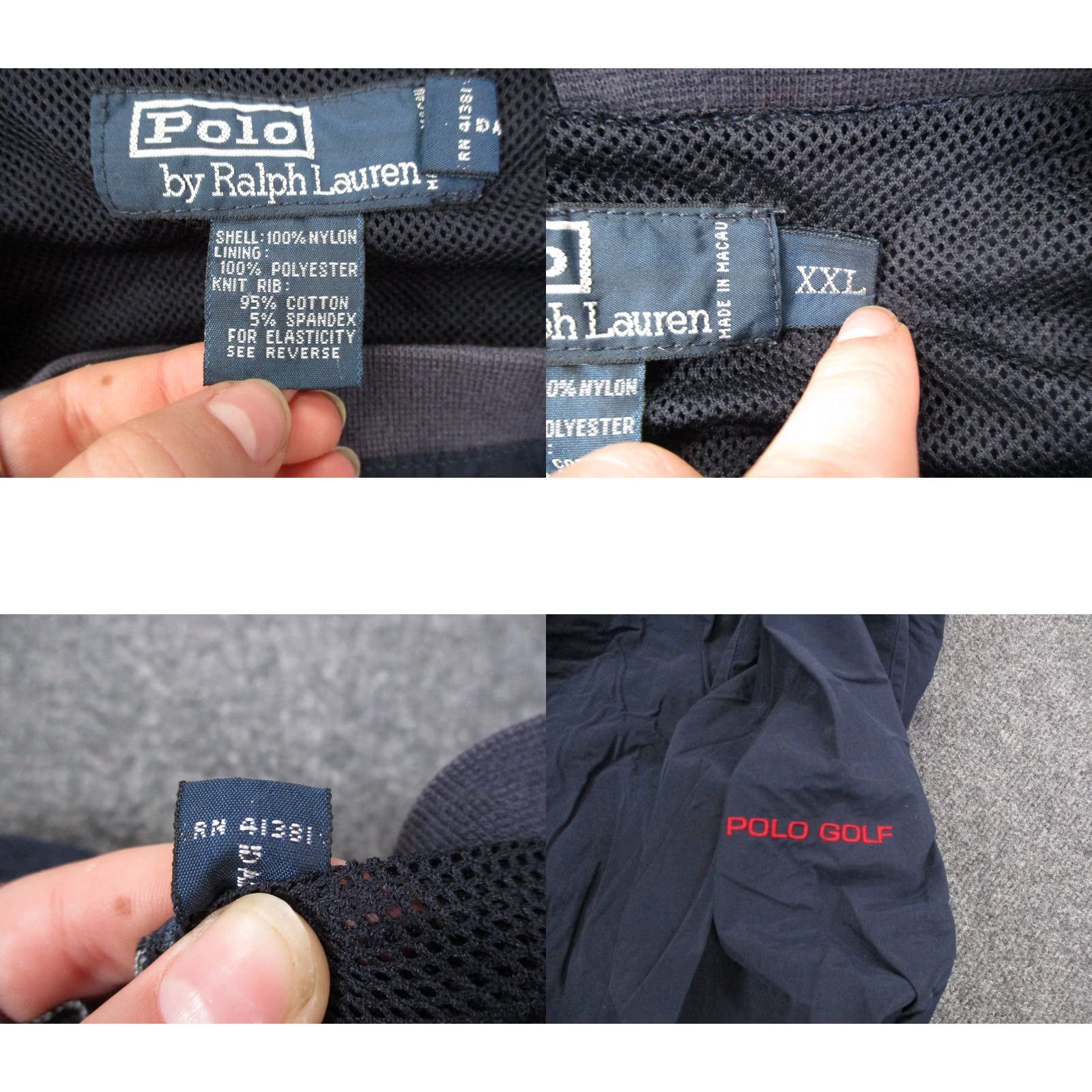 Polo Ralph Lauren Polo Ralph Lauren Sweatshirt Men 2XL Navy Blue Nylon Fleece Pullover Windbreaker Sweatshirt Mens 2XL Navy Blue Nylon Fleece Pullover Windbreaker Size US XXL / EU 58 / 5 - 8 Thumbnail
