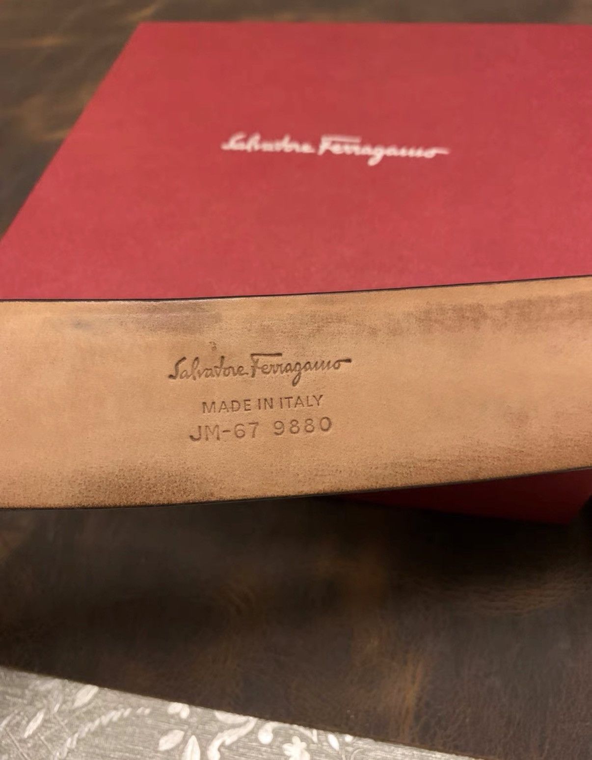 Salvatore Ferragamo Ferragamo Men's Belt K16 Size ONE SIZE - 6 Thumbnail