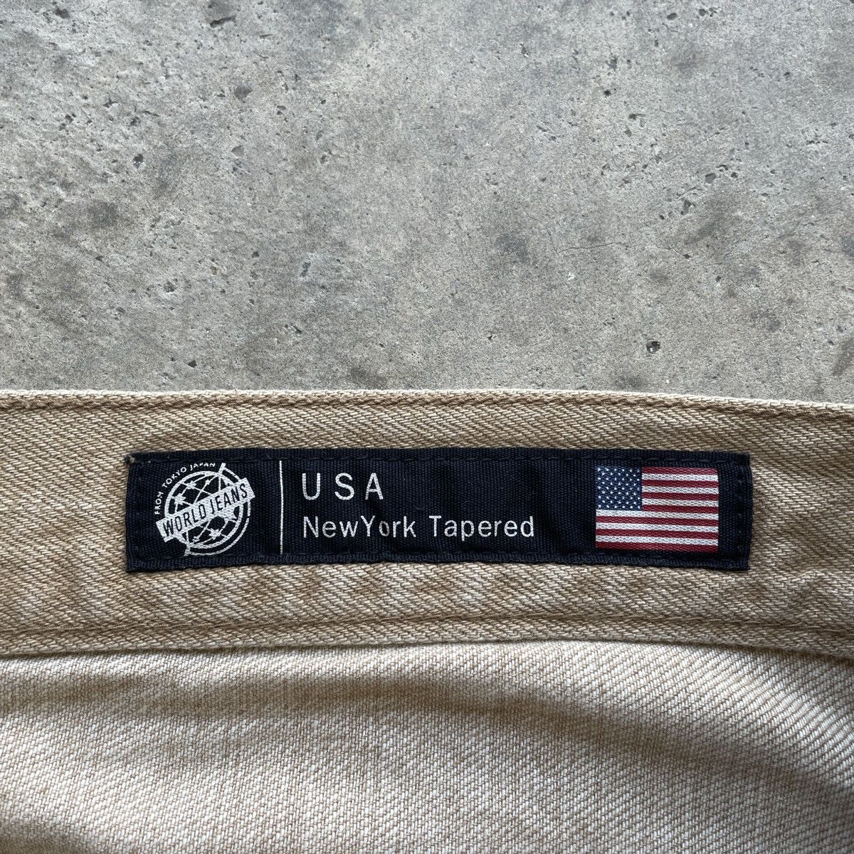 Japanese Brand W33 Vintage Back Number Jeans Distressed Faded Ripped Pants Size US 33 - 7 Thumbnail