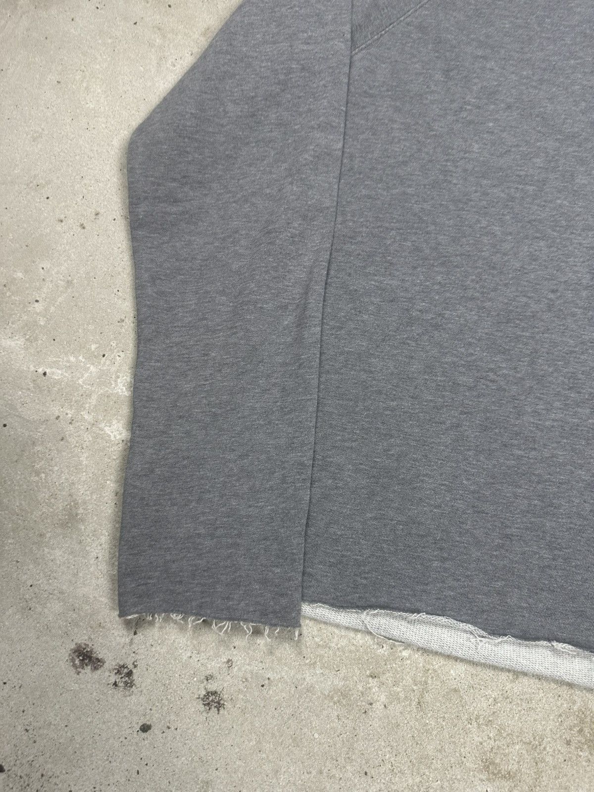Acne Studios Acne Studios Distressed Style Gray Crewneck Sweatshirt Size US L / EU 52-54 / 3 - 10 Thumbnail