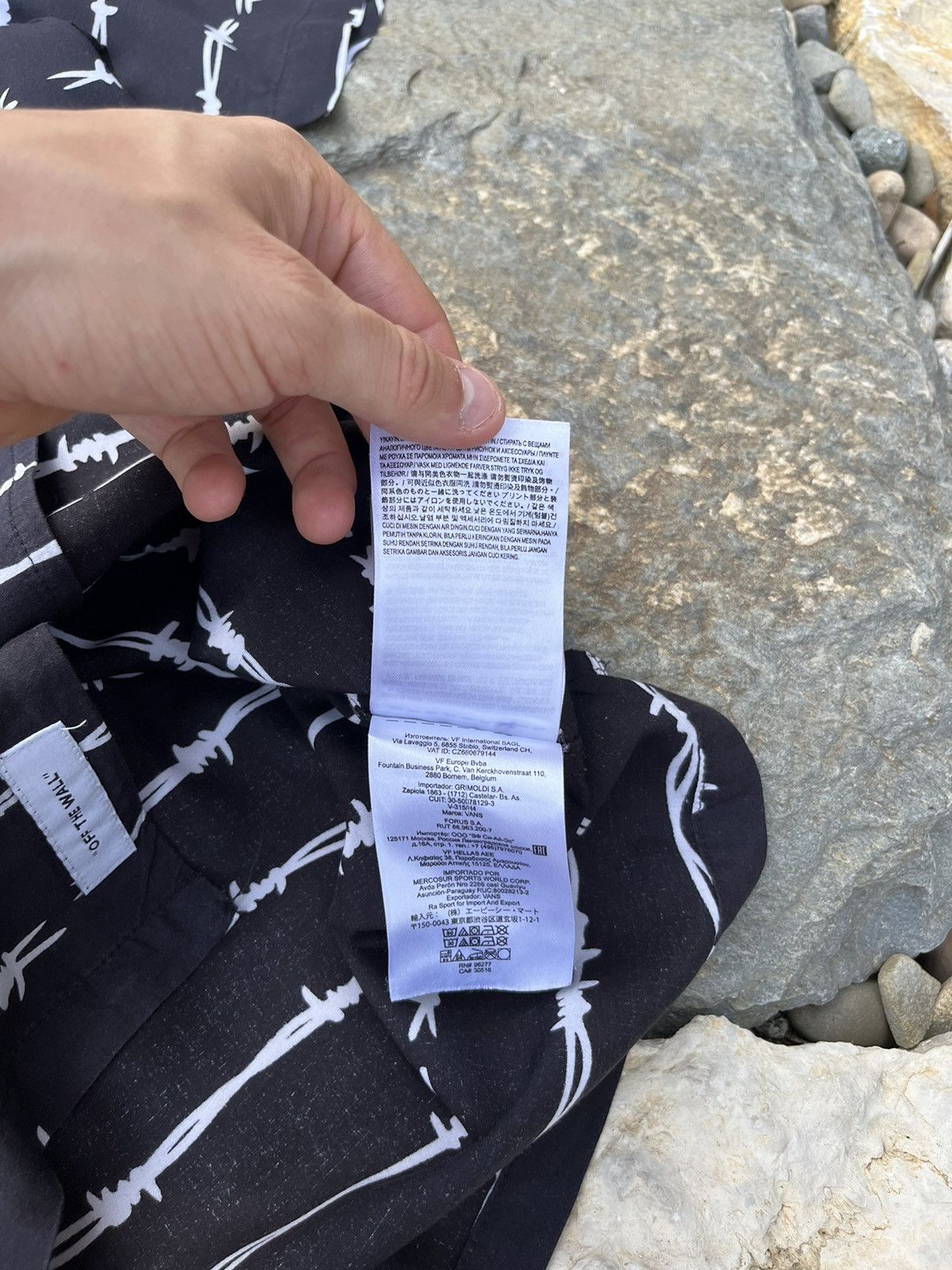 Vans Vans Vault shirt OG barbed wire pocket echidna full print Size US M / EU 48-50 / 2 - 17 Thumbnail