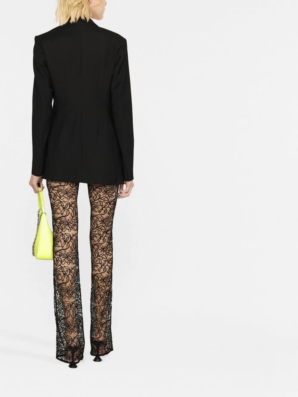 Saint Laurent Paris o1y0126 Casual Pant in Black Size 27" / US 4 / IT 40 - 3 Thumbnail