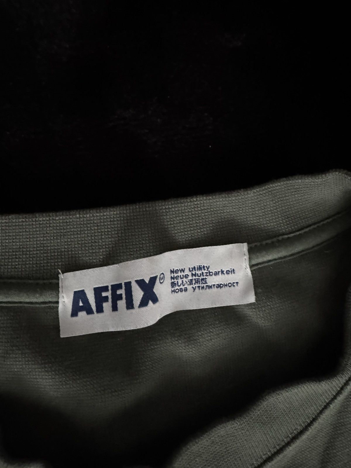 AFFXWRKS Affix works long sleeve Size US L / EU 52-54 / 3 - 4 Thumbnail