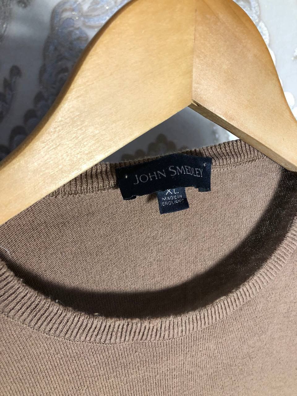 John Smedley × Vintage VERY RARE JOHN SMEDLEY WOOL SWEATER ENGLAND STYLE DELUX 90s Size US XL / EU 56 / 4 - 3 Thumbnail