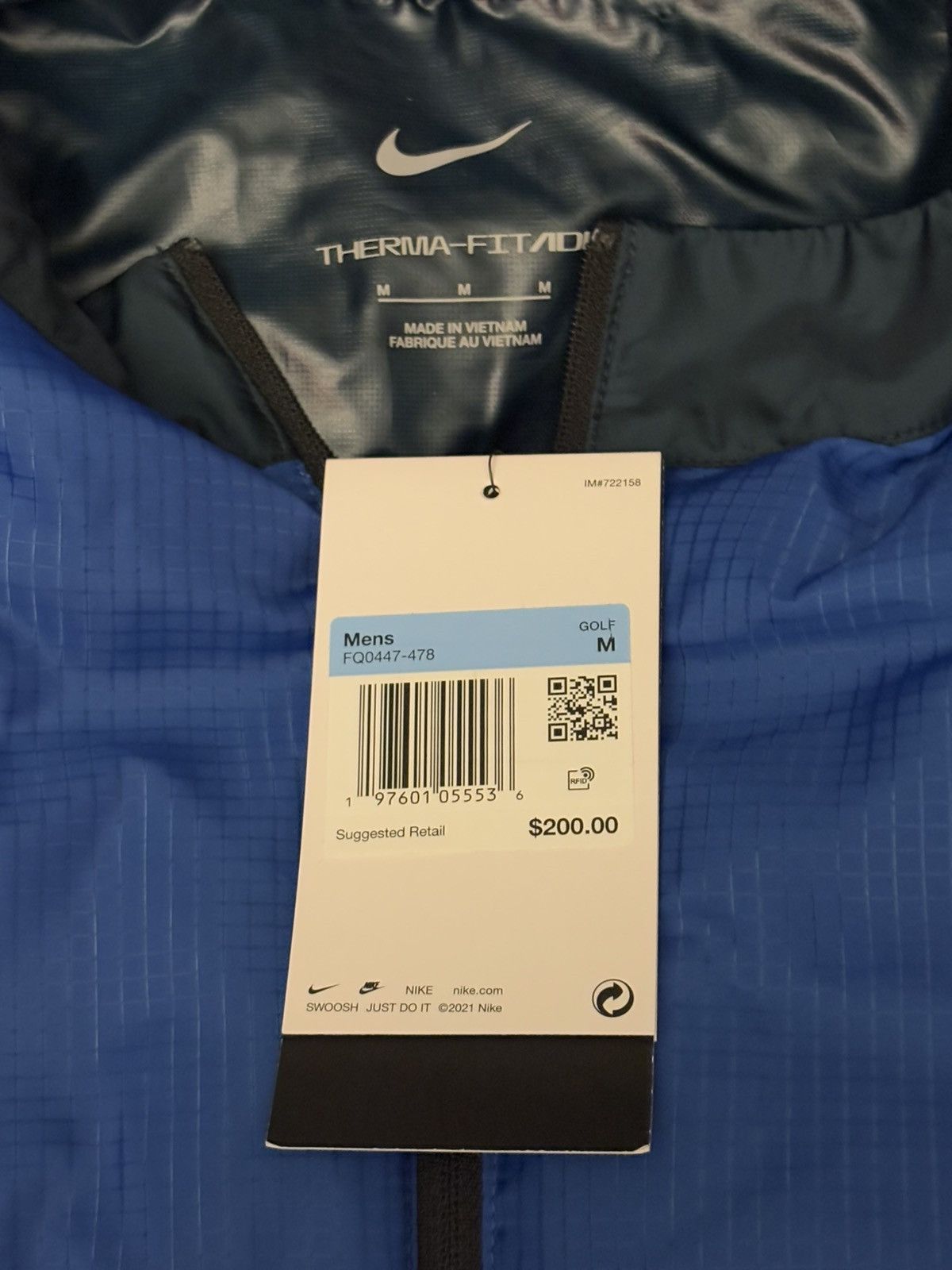 Nike Nike Men's Therma-FIT ADV Repel Golf Vest FQ0447-478 size M Size US M / EU 48-50 / 2 - 8 Thumbnail