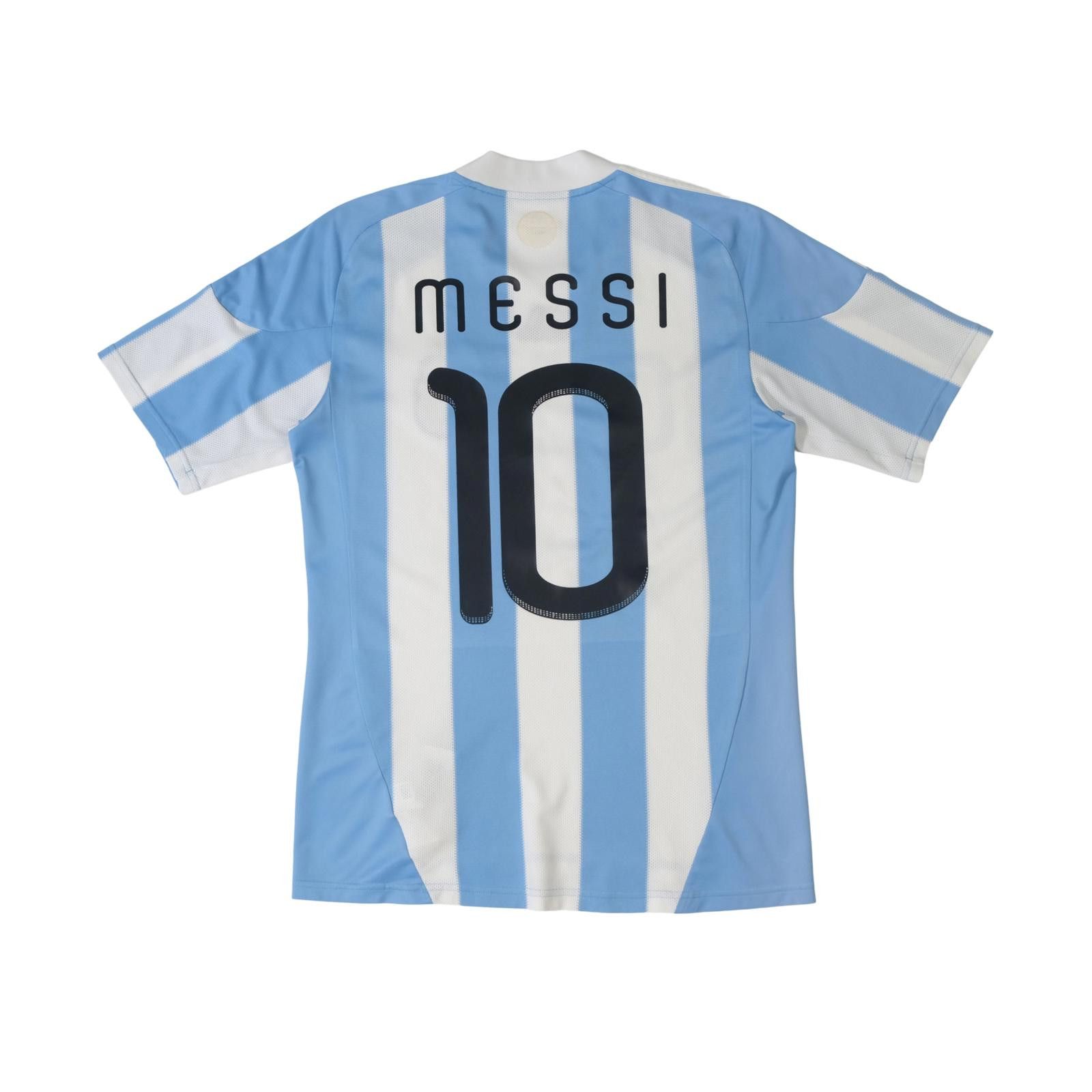 Adidas 2010/11 Argentina Home Shirt Messi (S) Size US S / EU 44-46 / 1 - 1 Thumbnail