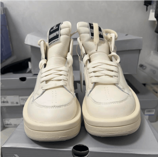 Rick Owens Rick Owens mid-top basketball shoes Size US 9 / EU 42 - 1 Thumbnail