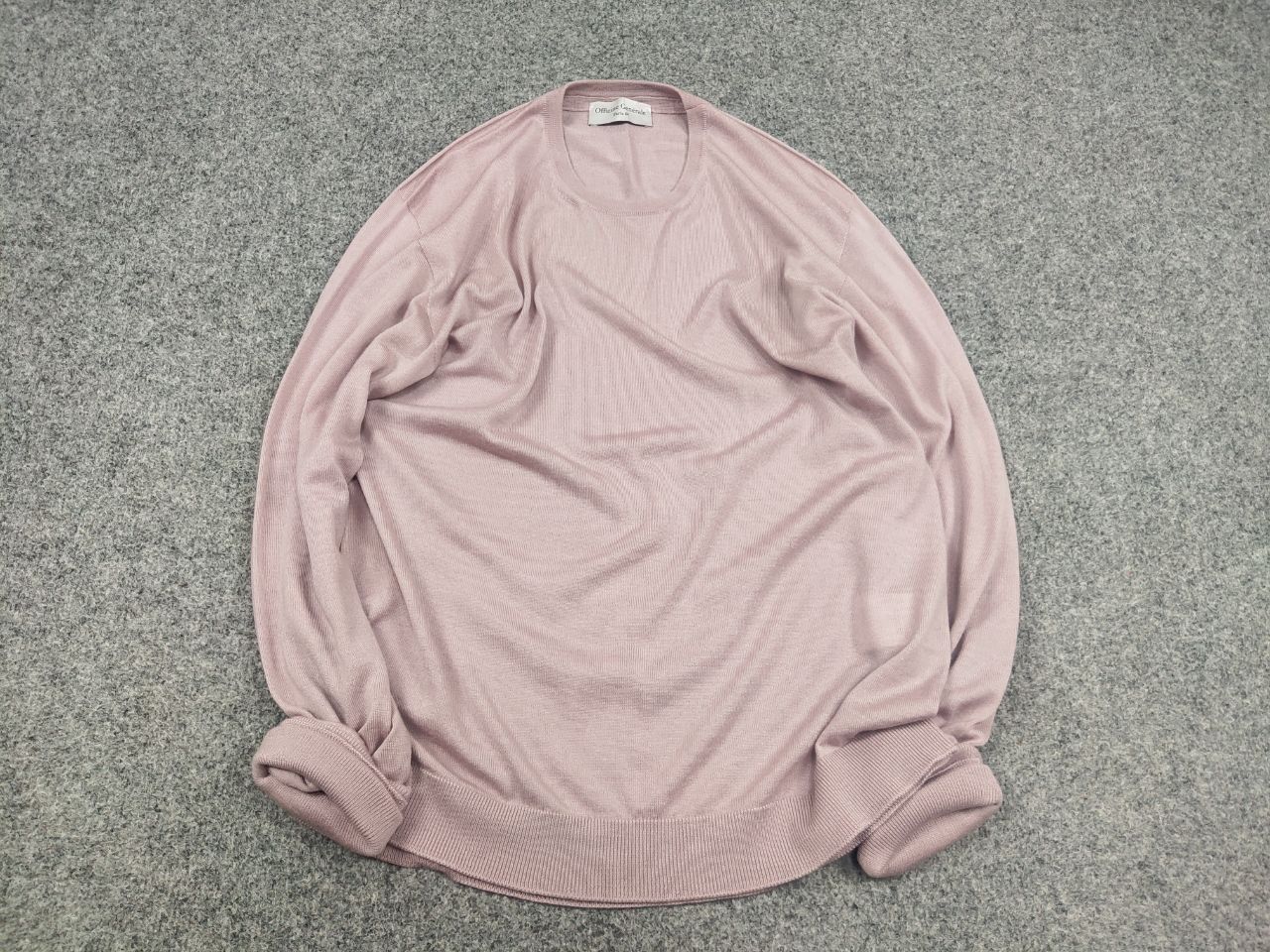 Officine Generale Officine Generale Design Wool Silk nina crew neck Sweater Size US L / EU 52-54 / 3 - 3 Thumbnail