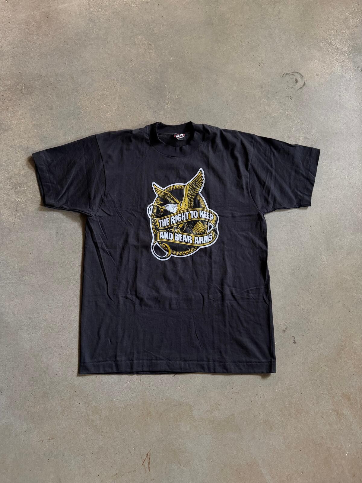 Other VTG The Right To Bear Arms Tee Sz L Size US L / EU 52-54 / 3 - 1 Thumbnail