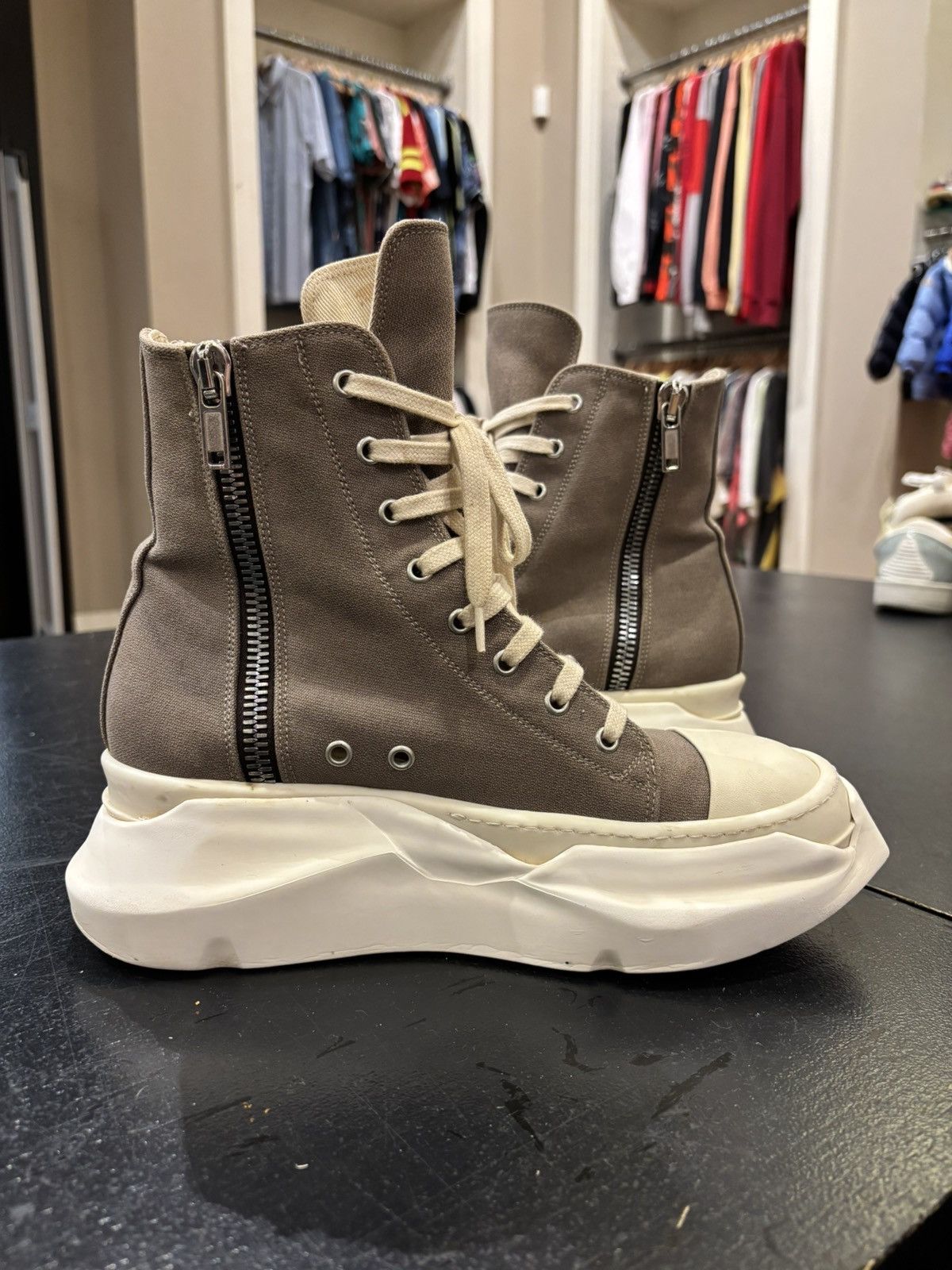 Rick Owens Rick owens drksdhw abstract sneakers dust Size US 7 / EU 40 - 3 Thumbnail