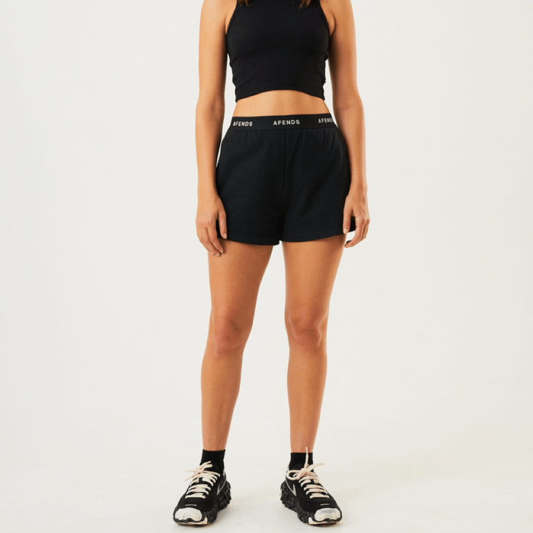 Afends Sample NWT Afends - Homebase Women's Hemp Sweat Shorts Small Size 27" / US 4 / IT 40 - 9 Thumbnail