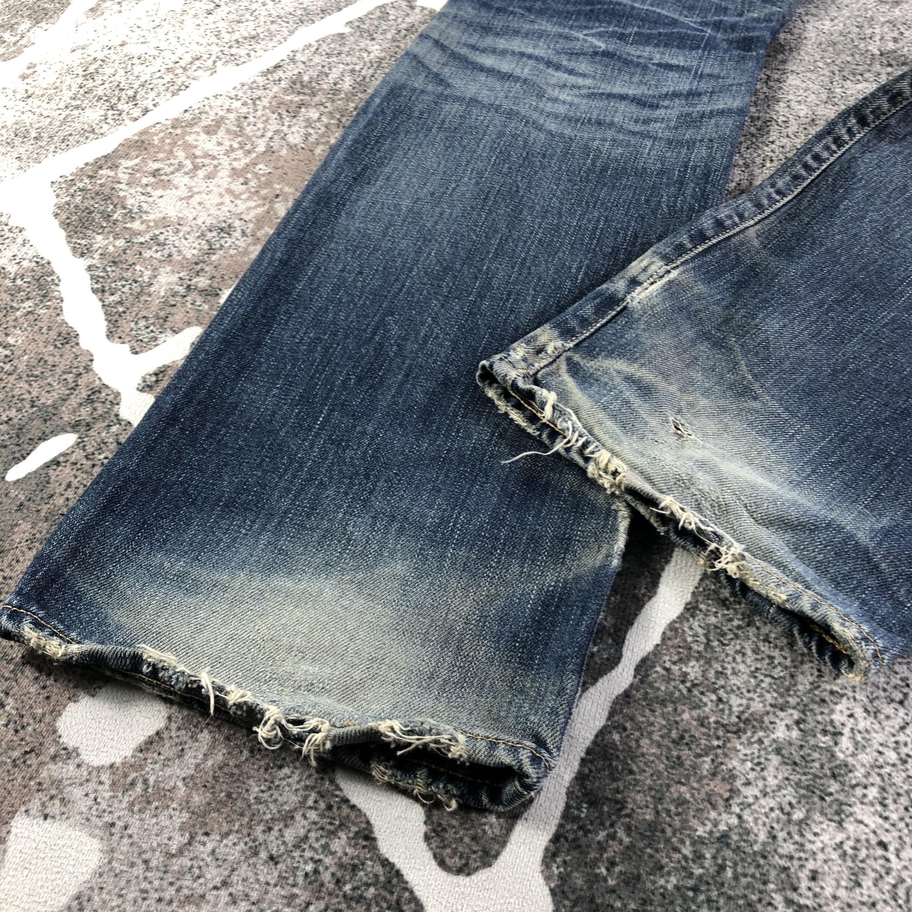 Eternal Eternal Ripped Denim Destroyed Jeans KJ2371 Size US 32 / EU 48 - 6 Thumbnail