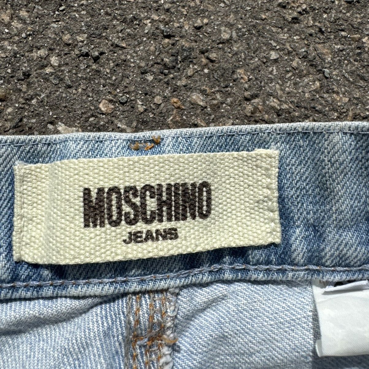 Moschino vintage moschino heart jeans rap luxury streetwear flared Size 28" / US 6 / IT 42 - 11 Thumbnail
