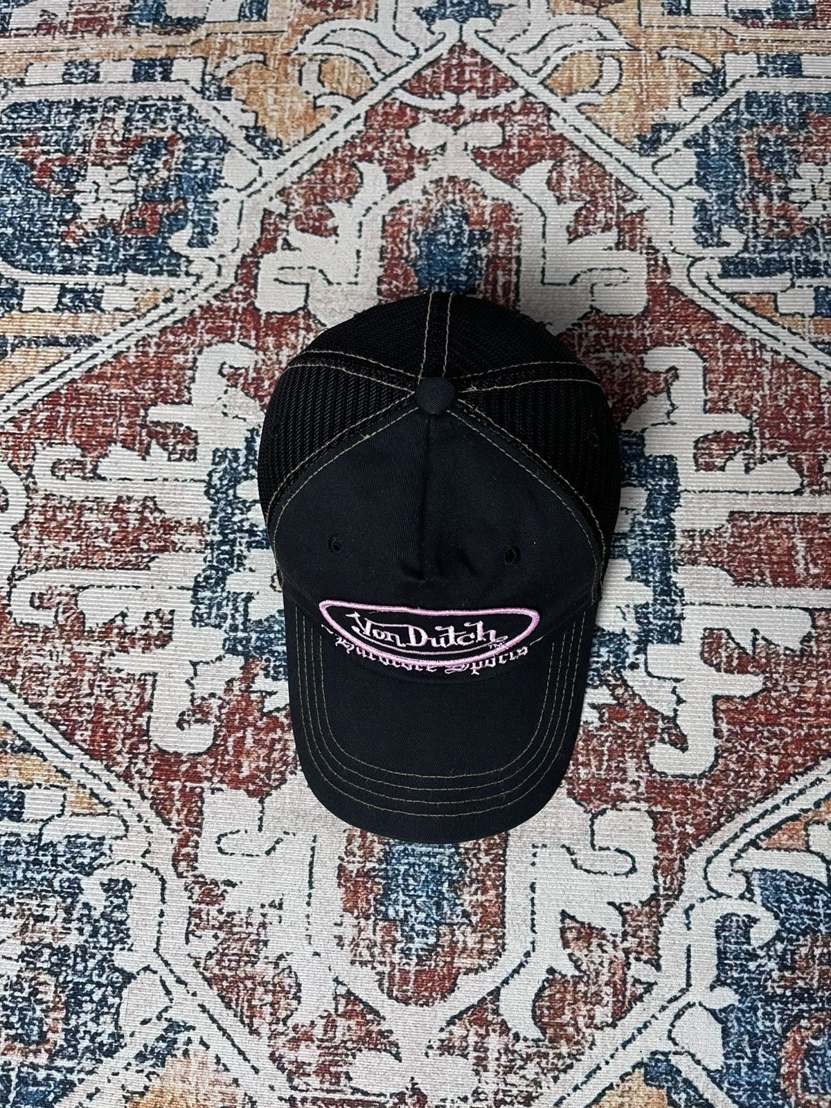 Von Dutch Von Dutch Hardcore Sports Trucker Hats Size ONE SIZE - 2 Thumbnail