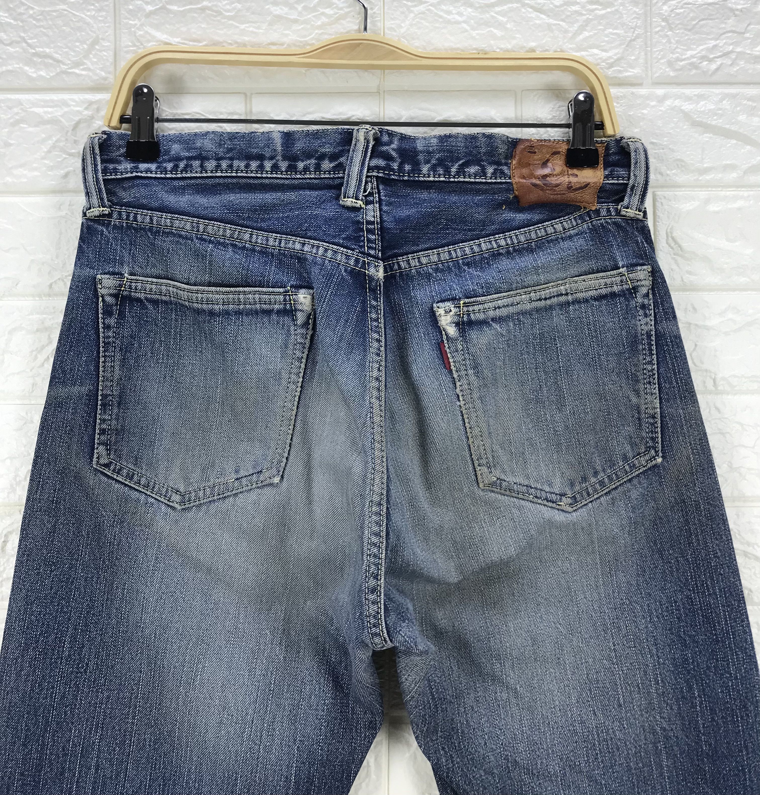 Eternal Vintage Eternal Faded Blue Washed Selvedge Jeans Size US 31 - 7 Thumbnail