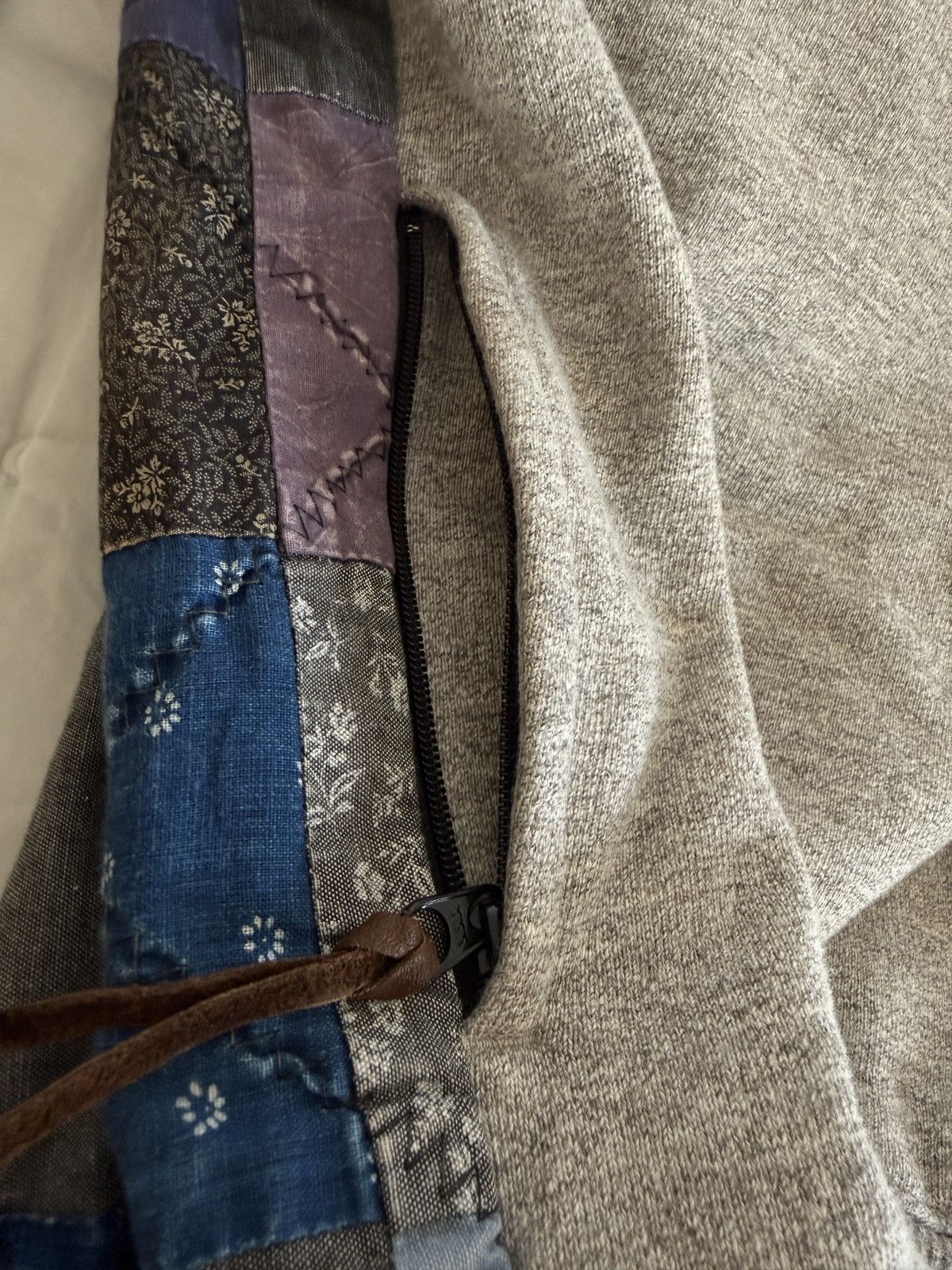 Kapital Kapital Quilted Patchwork 2tone Big Sweatshirt Size US S / EU 44-46 / 1 - 4 Thumbnail