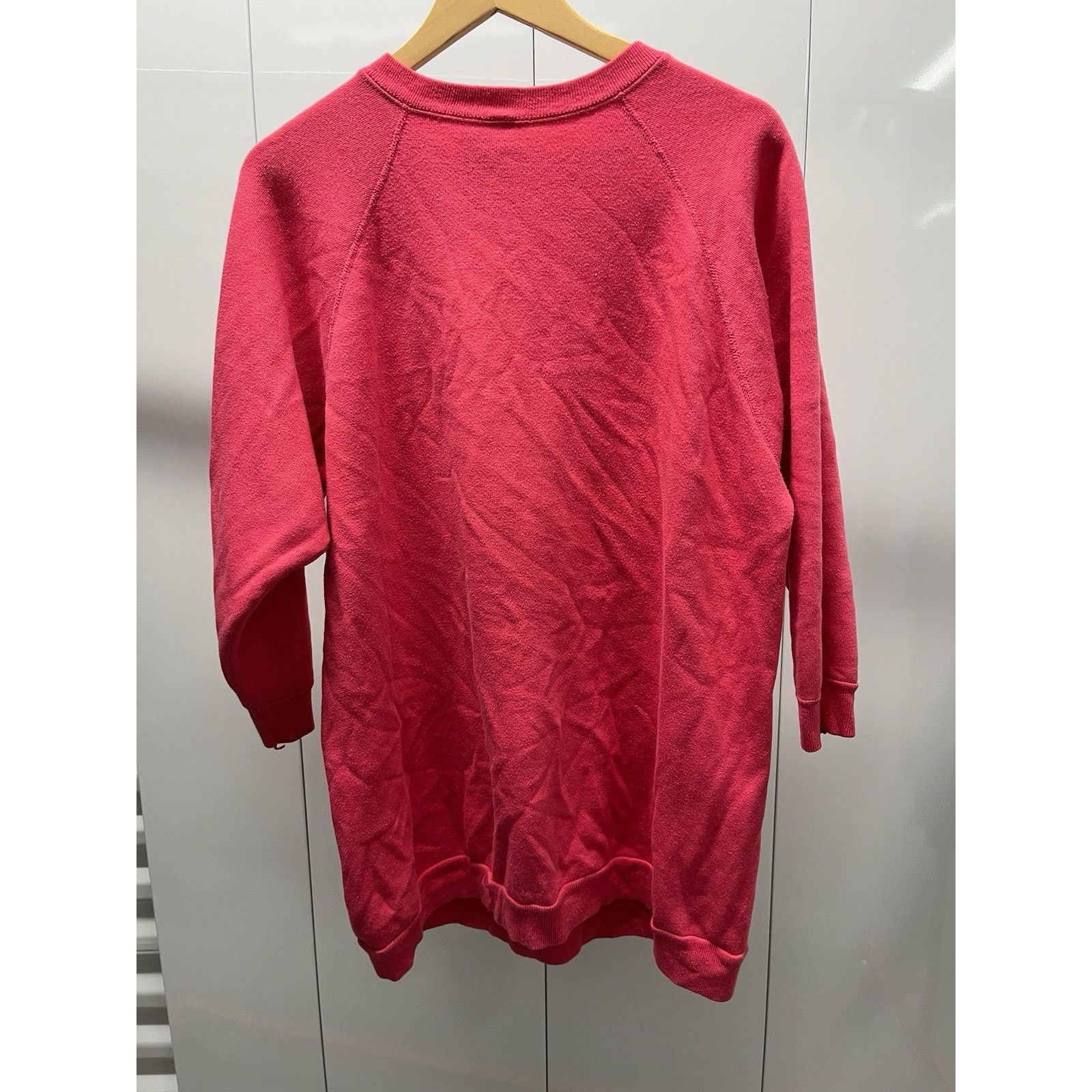 Vintage Vintage 80’s Gucci Boot Pink sweatshirt Size XL Men Size US XL / EU 56 / 4 - 2 Thumbnail