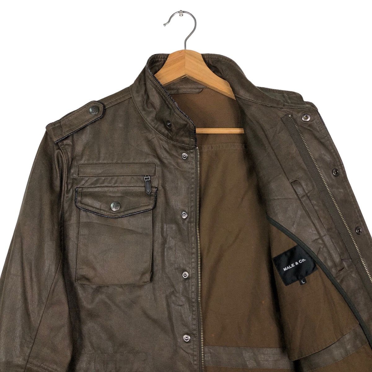 If Six Was Nine 🔥Parachute Bondage Cropped Biket Jacket Male & Co Japan Size US L / EU 52-54 / 3 - 12 Thumbnail