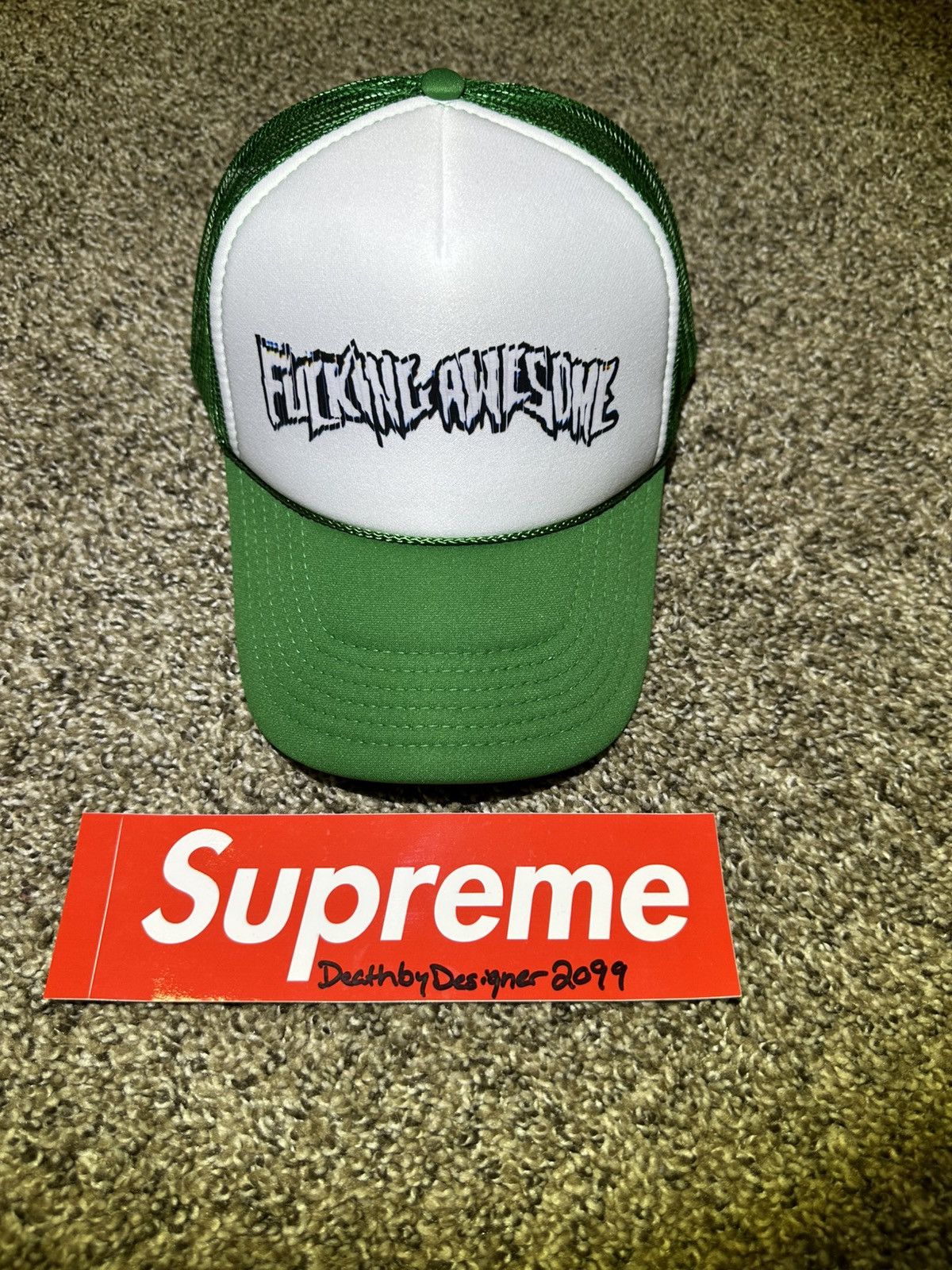 Fucking Awesome Fucking Awesome Glitch Trucker Hat Size ONE SIZE - 1 Thumbnail