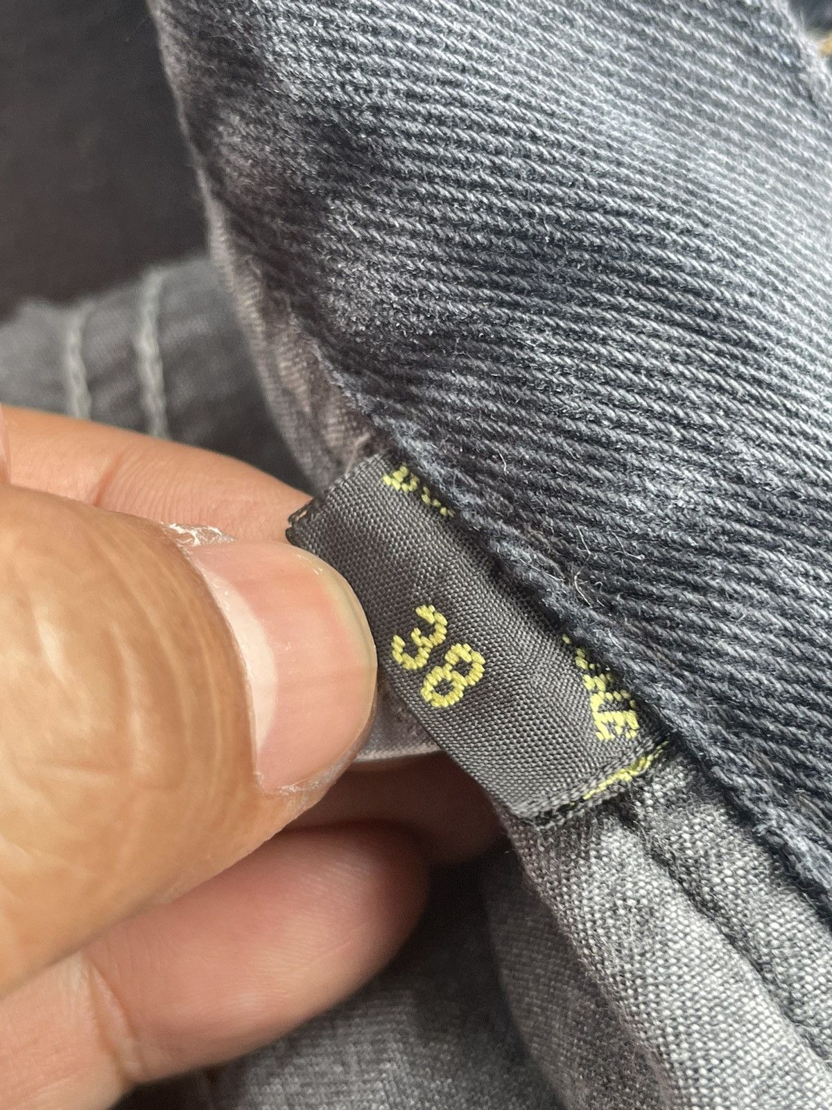 Designer Vintage Bonaventure Distresed Denim Size US 35 - 15 Thumbnail