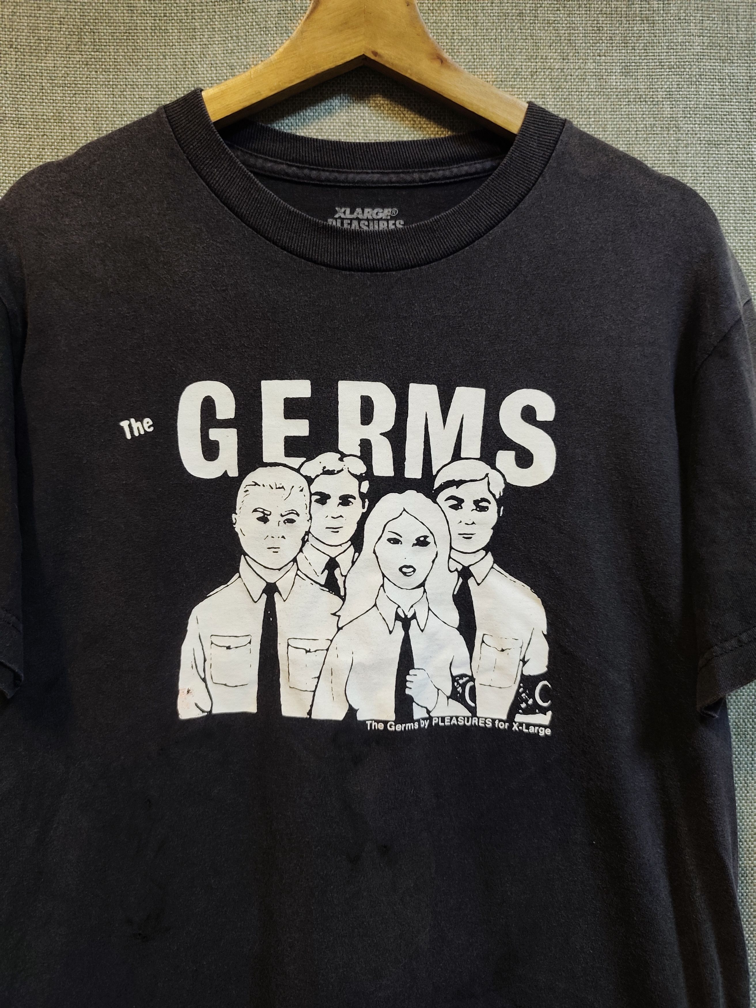 Pleasures Pleasures XLarge The Germs Tee Size US M / EU 48-50 / 2 - 3 Thumbnail