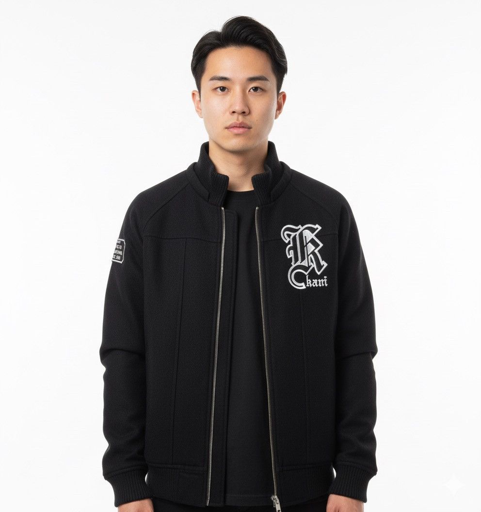 Karl Kani Karl Kani Wool Bomber Vintage Jacket MJ66 Size US S / EU 44-46 / 1 - 2 Thumbnail