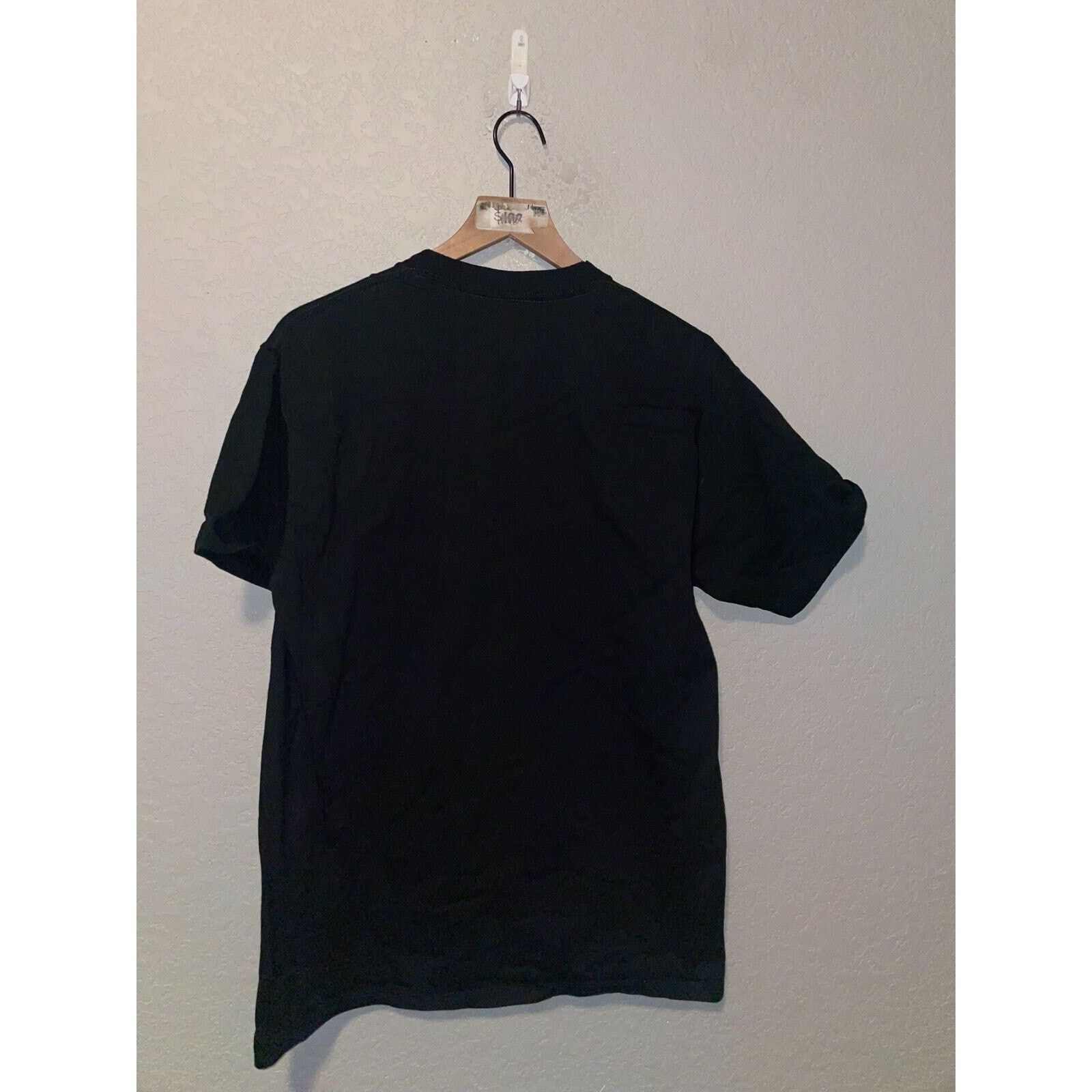 Jerzees × Vintage Bike Trash Shirt Worn World Wide Made In America L Black Tee Size US L / EU 52-54 / 3 - 6 Thumbnail
