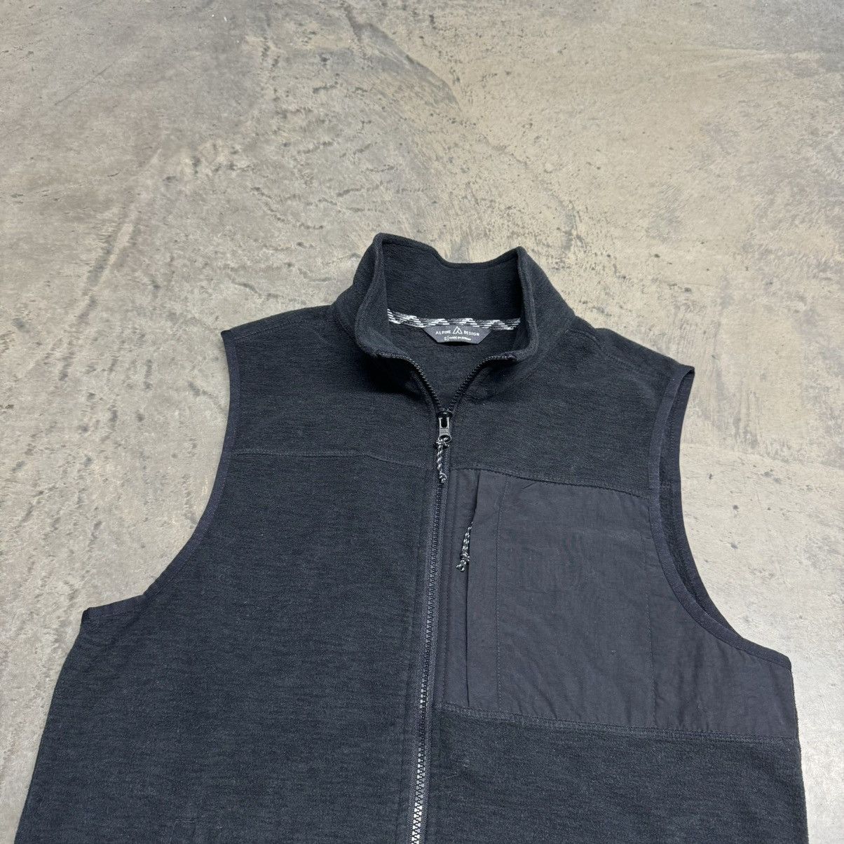 Japanese Brand × Vintage VTG Y2K Alpine Design Zip Up Fleece Vest Size US S / EU 44-46 / 1 - 2 Thumbnail