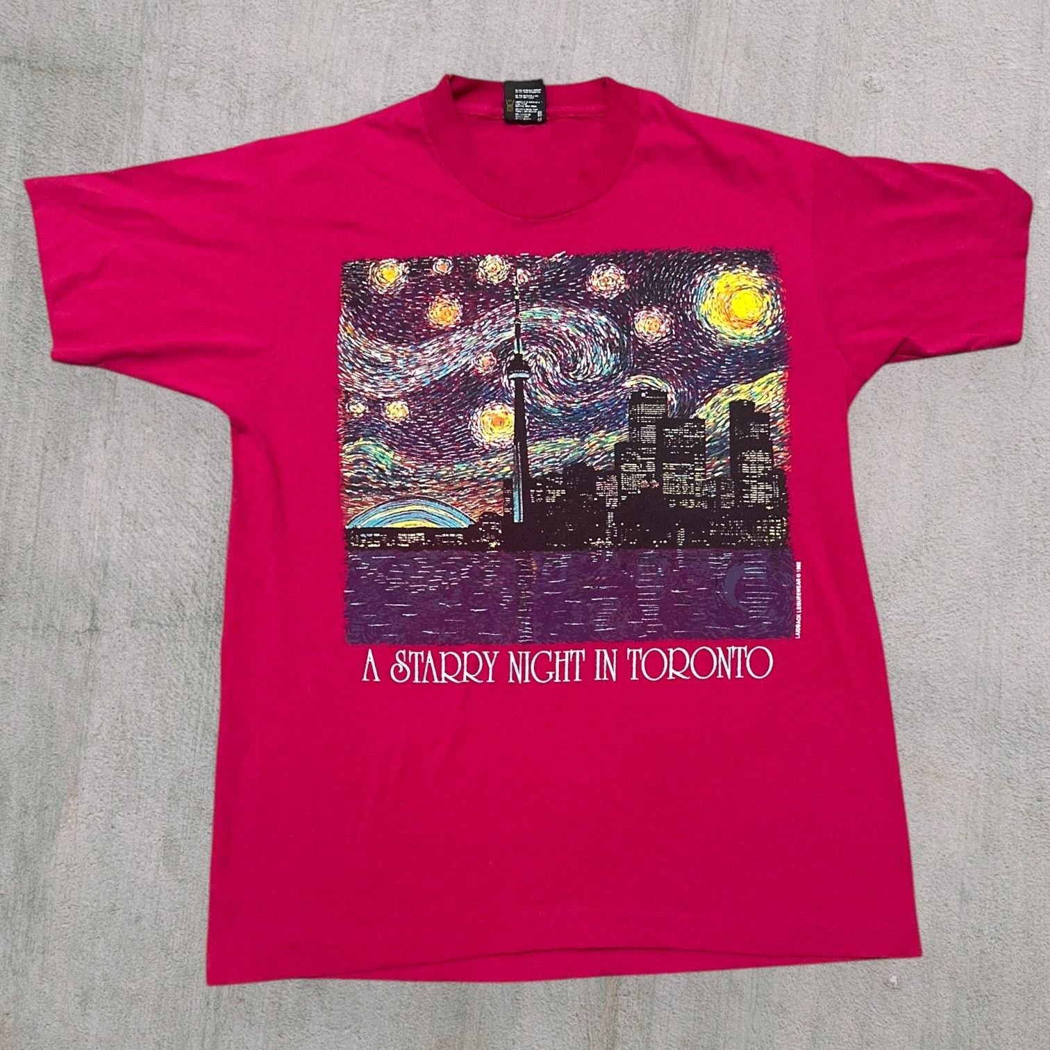 Other 1992 Toronto Van Gogh A starry night Size US L / EU 52-54 / 3 - 1 Thumbnail