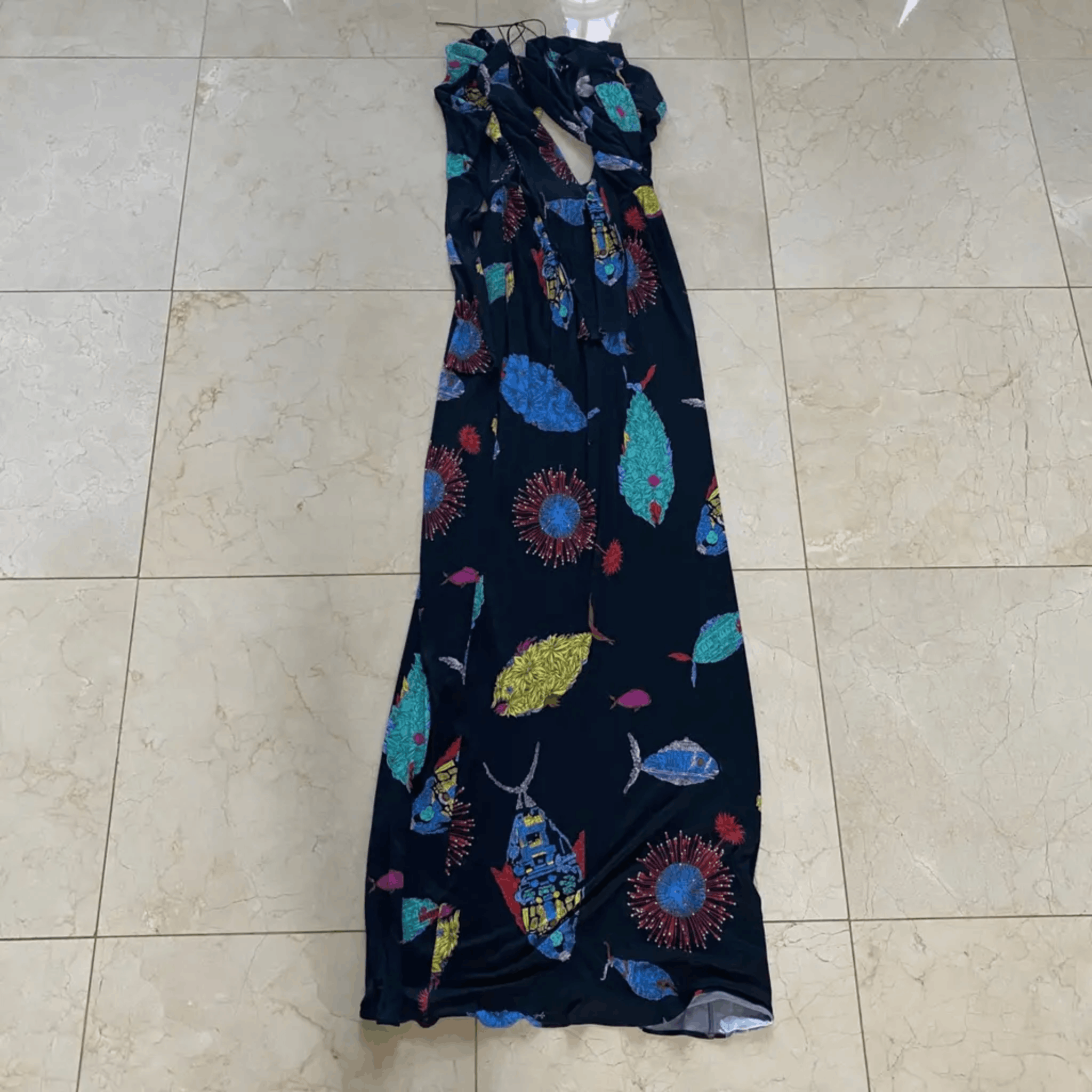 Emilio Pucci Emilio Pucci Archive Long Dress Silk Made in Italy Size US 8 Size M / US 6-8 / IT 42-44 - 1 Thumbnail