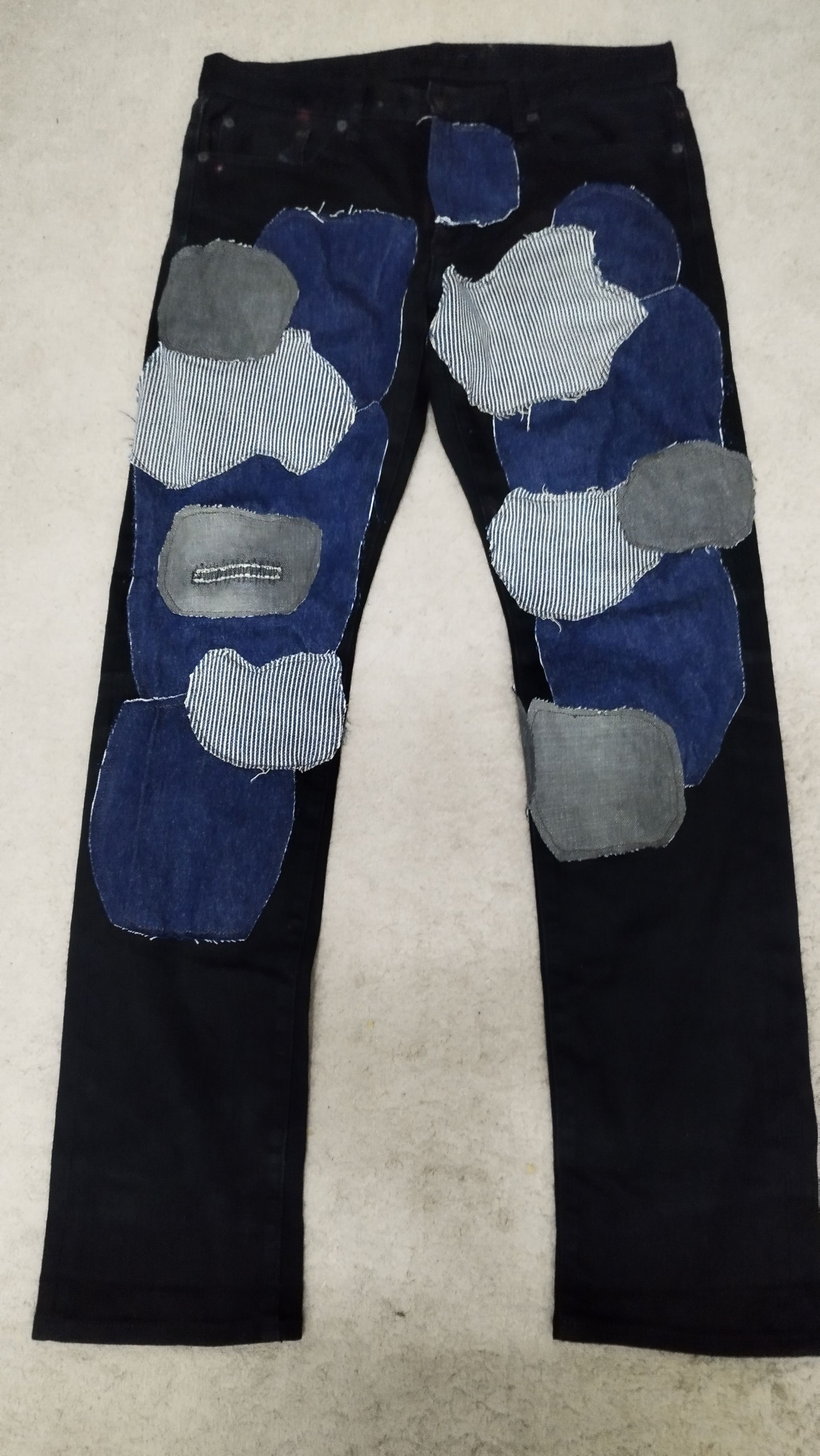 Ends Repair × Japanese Brand × Uniqlo Uniqlo custome pactwork jepan style Size US 34 / EU 50 - 2 Thumbnail