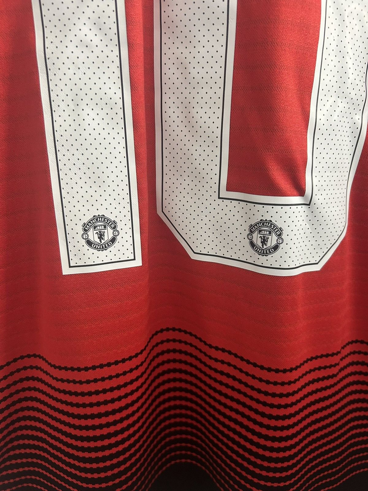 Adidas 2018-19 Marcus Rashford Manchester United Adidas Home Kit Size US L / EU 52-54 / 3 - 3 Thumbnail