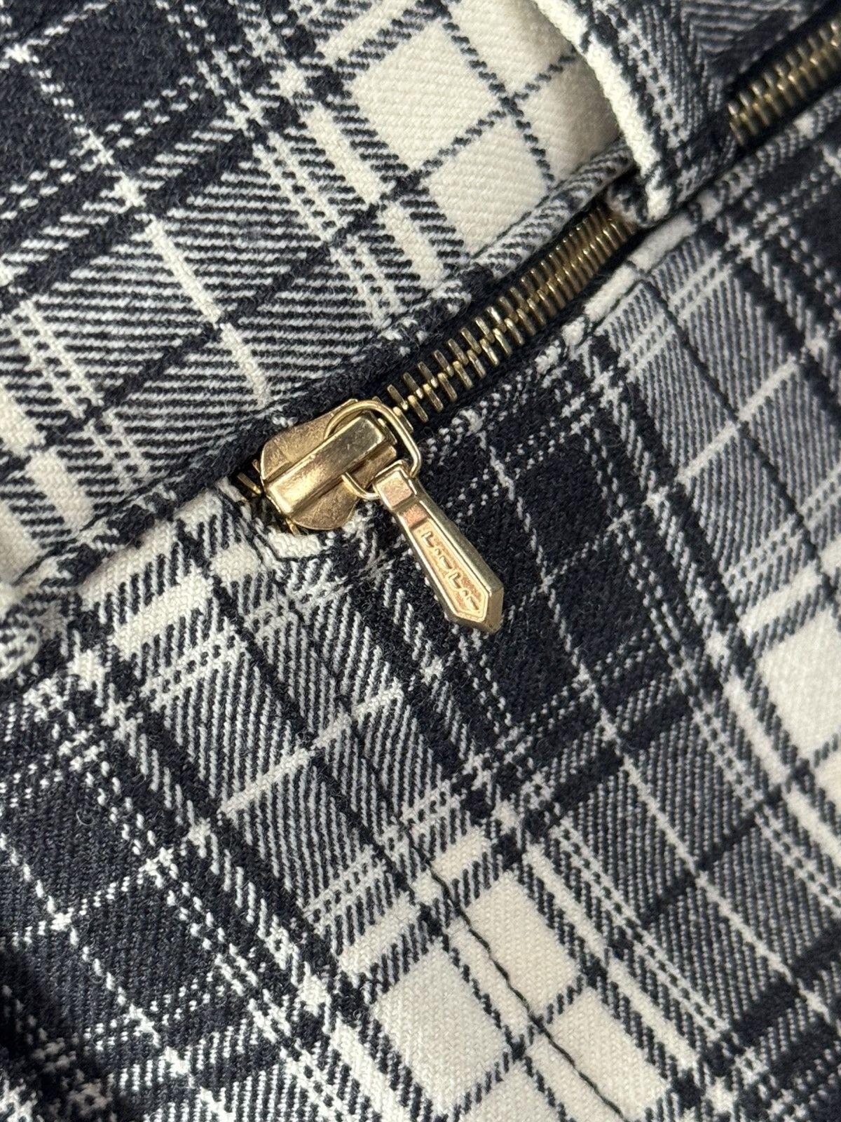 Gucci F/W 1993 runway Gucci plaid jodhpurs Size 24" / US 00 / IT 34 - 5 Thumbnail