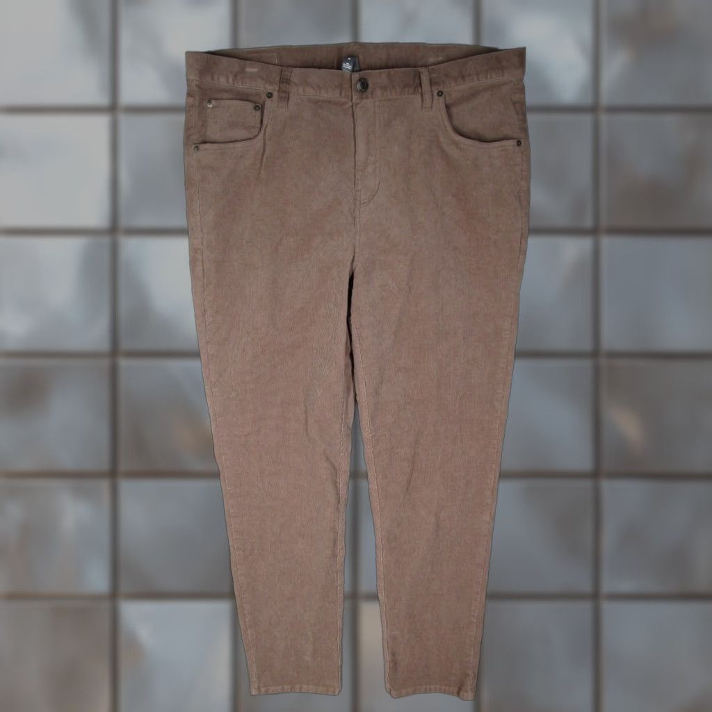 Vuori Pants Mens 38 Brown Optimist 5 Pocket Cord V478 Tapered Casual Work 38x31