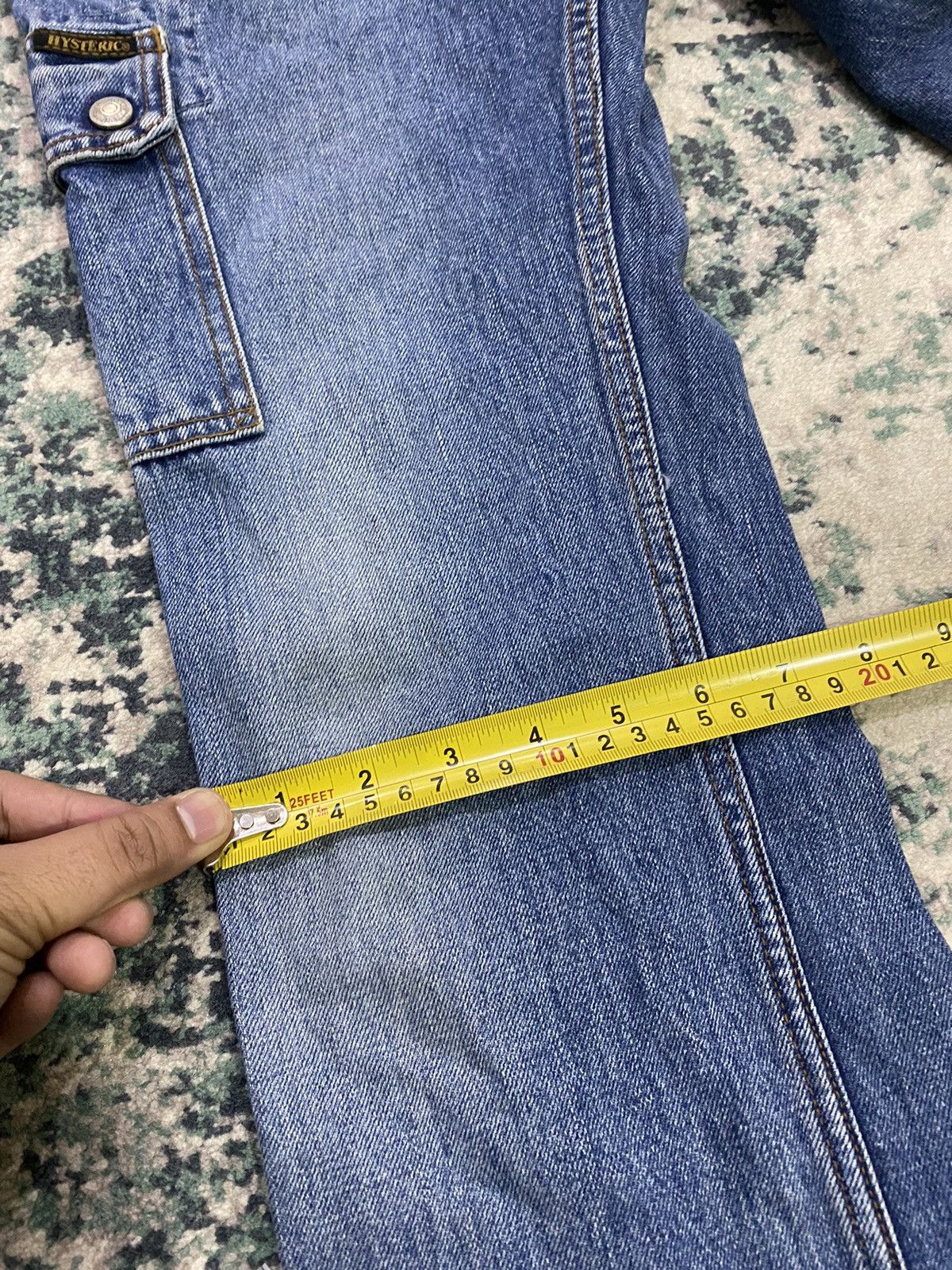 Hysteric Glamour Hysteric Glamour HG Multipocket Denim Cargo Jeans Size US 30 / EU 46 - 17 Thumbnail