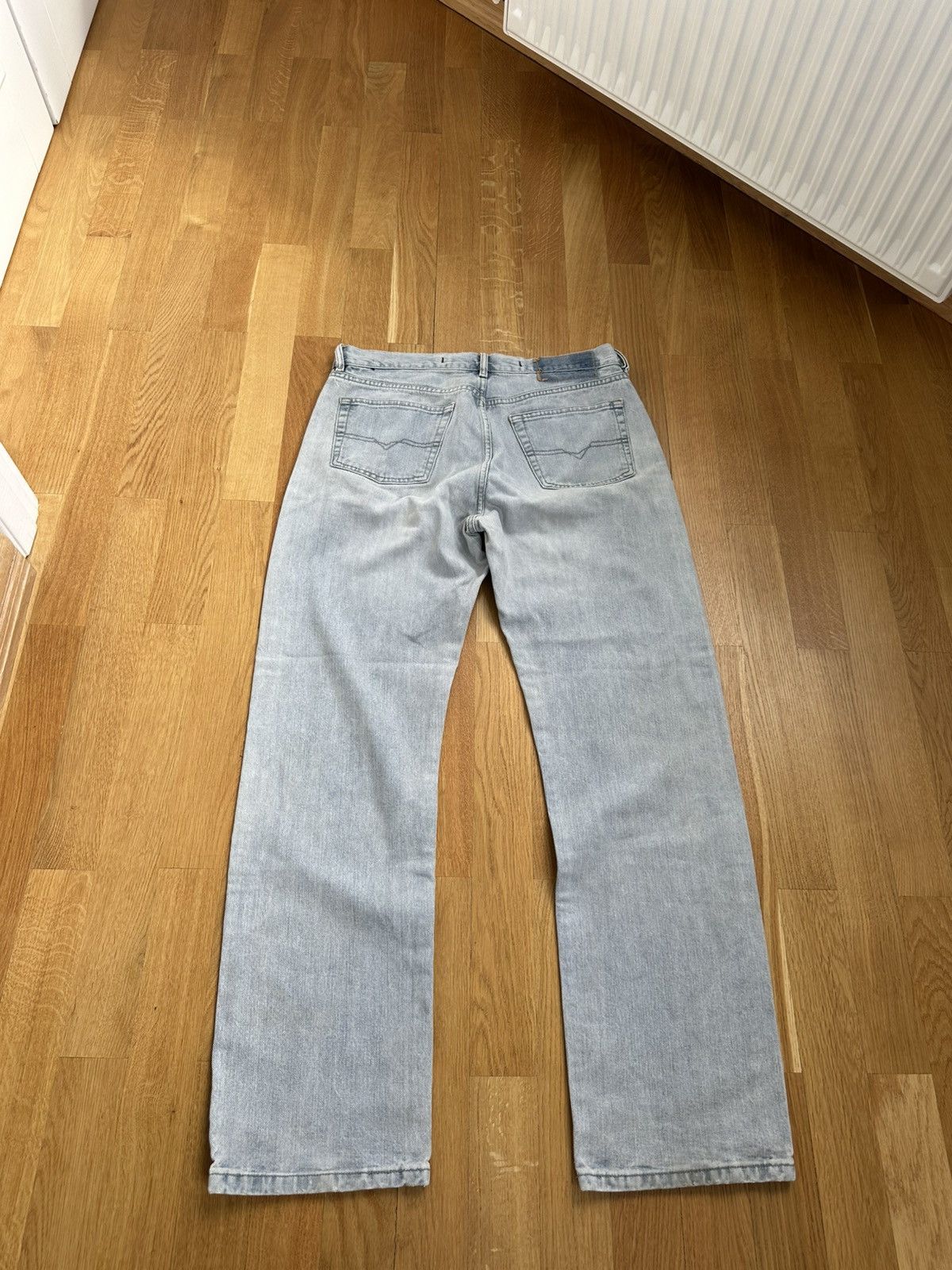 Diesel Vintage Baggy Diesel Washed Light Denim Made in Italy Size US 34 / EU 50 - 2 Thumbnail