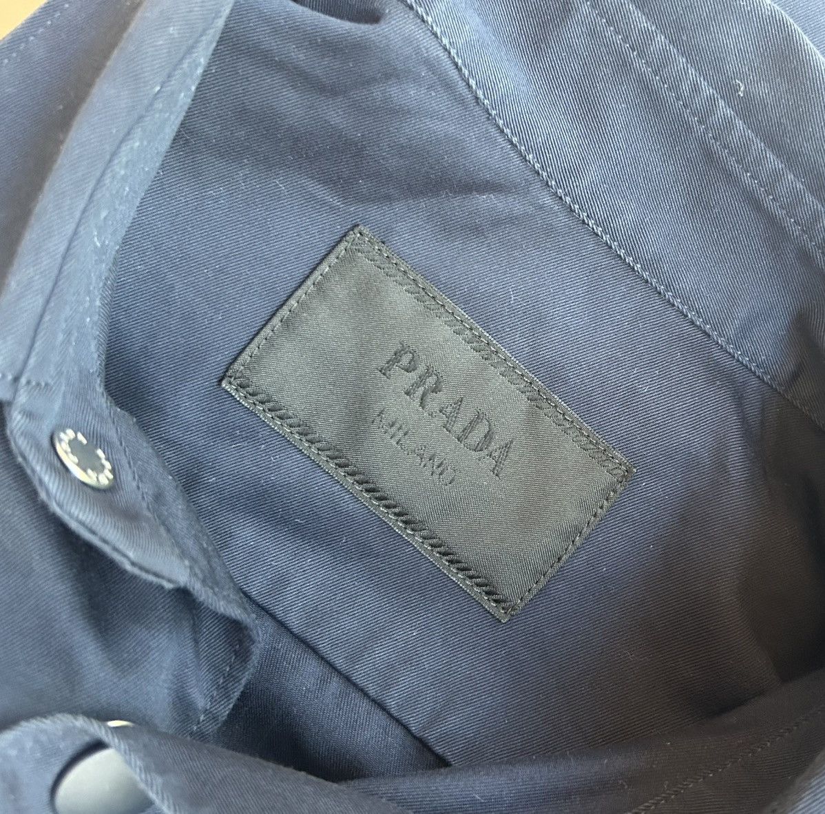 Prada Prada Safari / Camp Collar Shirt [ SS 2020 - As new ] Size US L / EU 52-54 / 3 - 4 Thumbnail