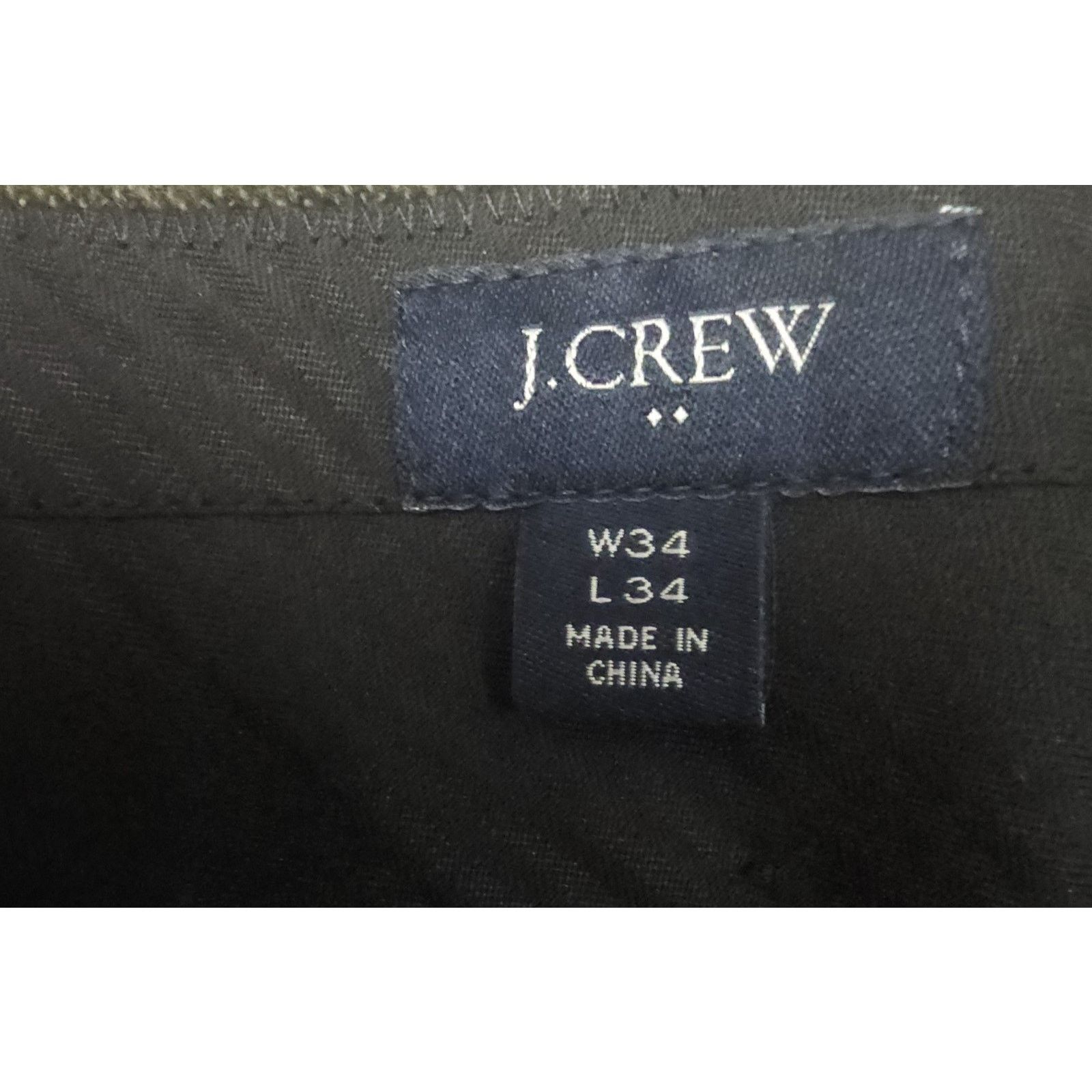 J.Crew J Crew Suit Jacket 40L Wool Thompson Houndstooth Pants 34x34 Size 40L - 9 Thumbnail