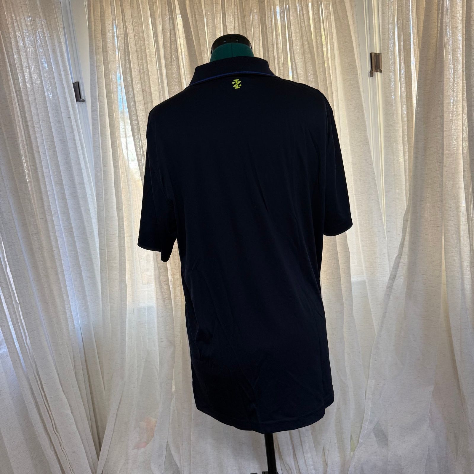 Izod IZOD Striped Golf Polo | Sz L Size US L / EU 52-54 / 3 - 4 Thumbnail