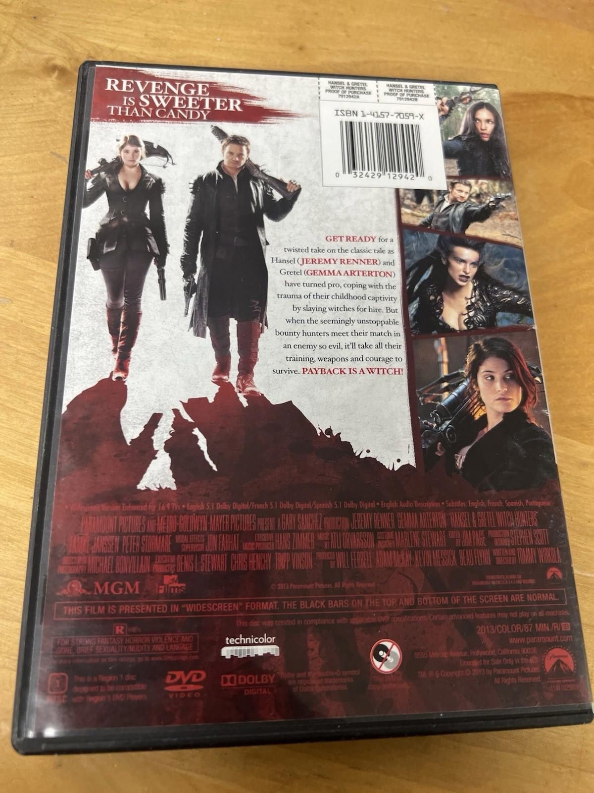Other Hansel and Gretel : Witch Hunter , Pre-Owned DVD Size ONE SIZE - 6 Thumbnail