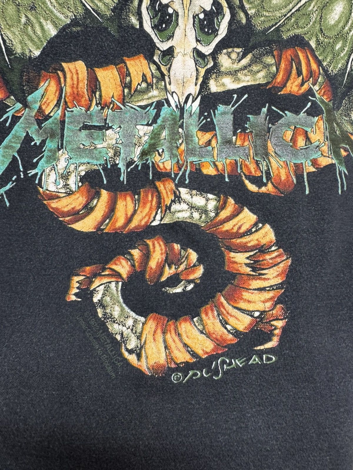 Metallica Metallica Wherever 1992 vintage brockum t-shirt L sz single Size US L / EU 52-54 / 3 - 5 Thumbnail