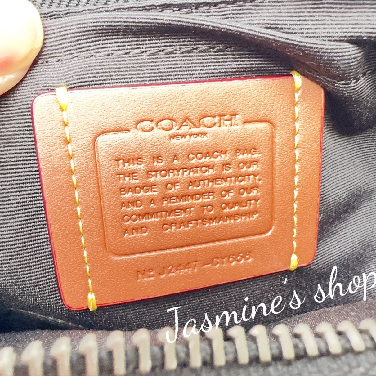 Coach NWT Coach CY658 Ashton Baguette Bag In Signature Canvas Size ONE SIZE - 9 Thumbnail