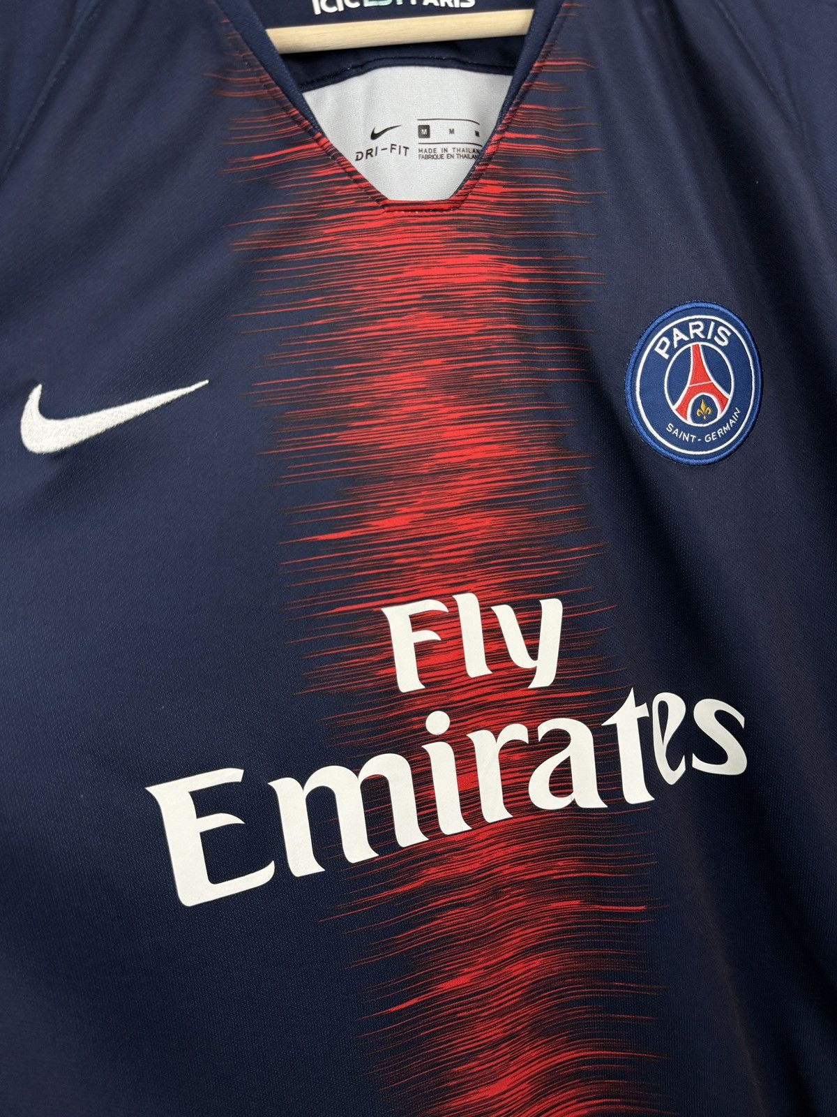 Nike 🇫🇷 Nike PSG Paris Saint Germain 2018 Soccer Jerseys T-Shirt Size US M / EU 48-50 / 2 - 4 Thumbnail