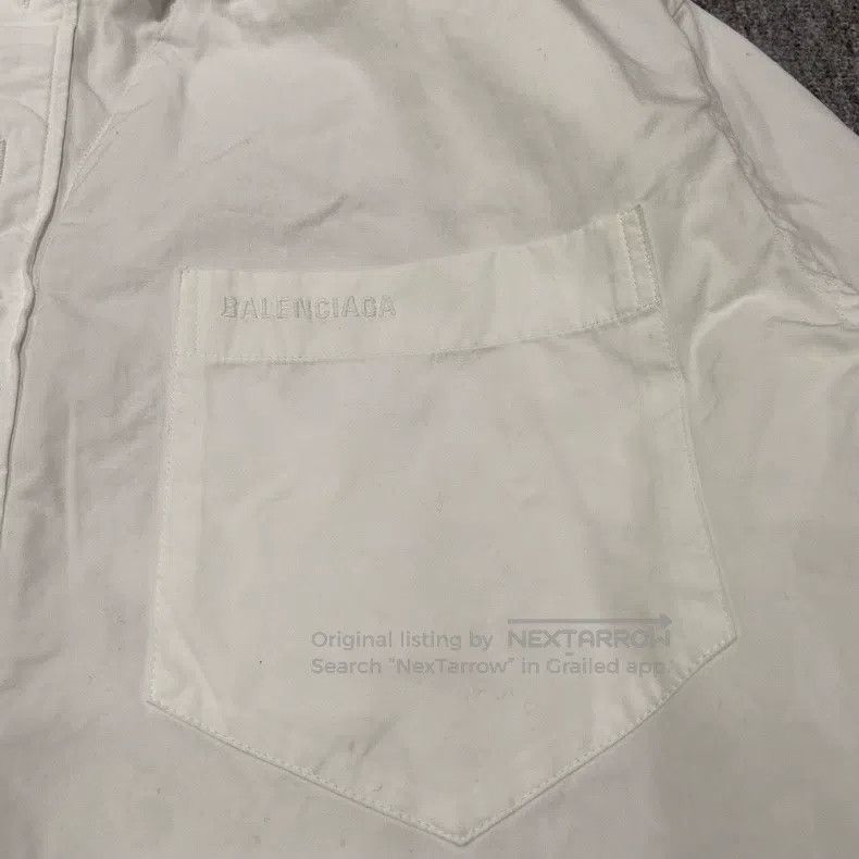 Balenciaga Balenciaga Fake Two-Piece Long Sleeve Shirt/S Size Size US S / EU 44-46 / 1 - 6 Thumbnail