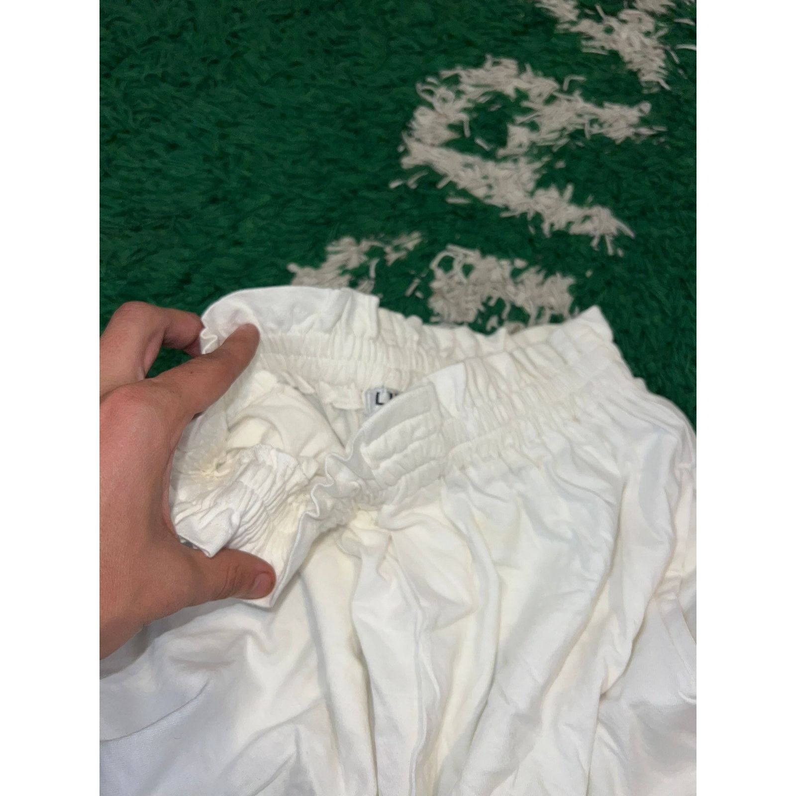 Other Women's Lixin Los Angeles Shorts Bottoms Cotton White Large Size 30" / US 8 / IT 44 - 3 Thumbnail