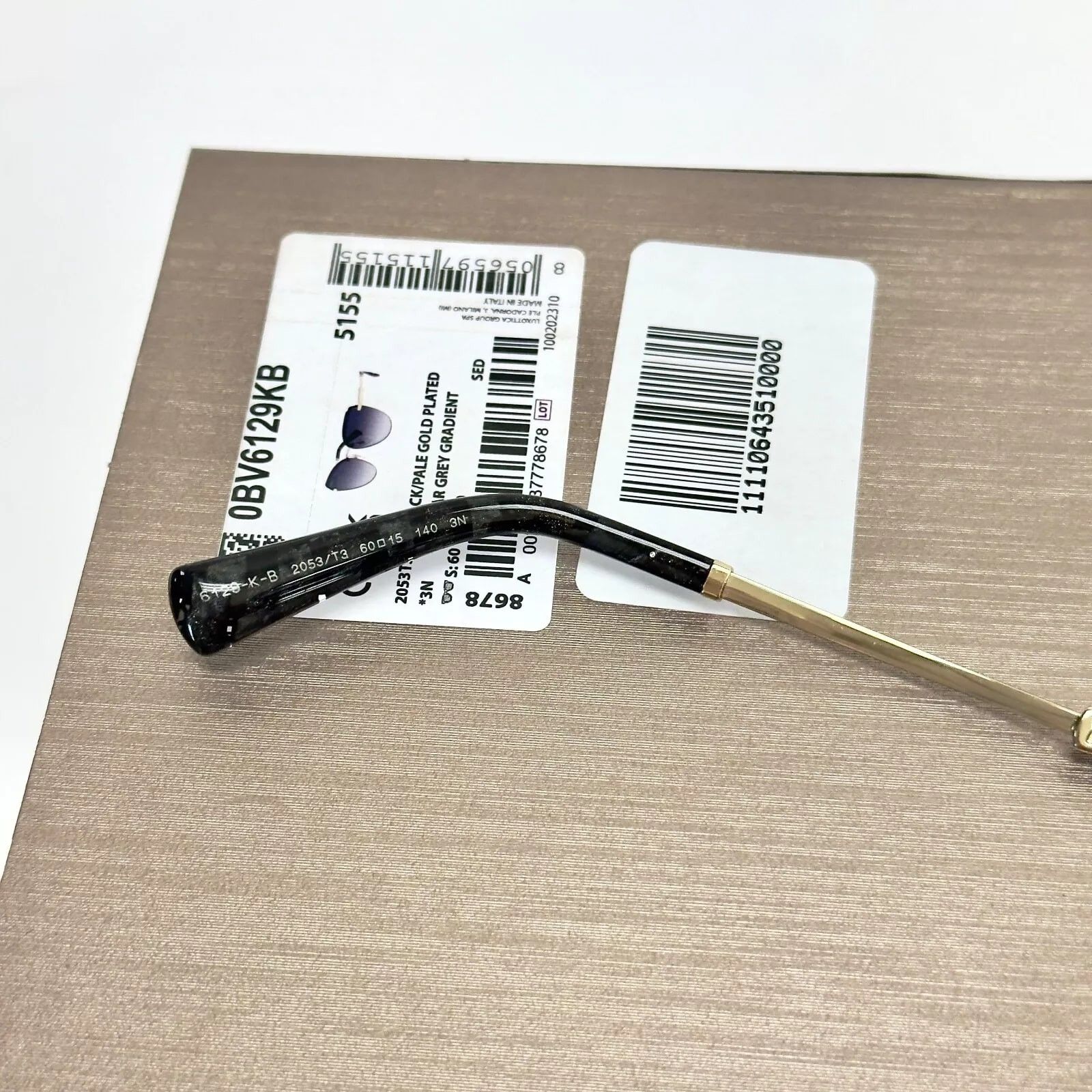 Bvlgari BVLGARI Le Gemme SERPENTI Viper 6129 Black BV6129KB Size ONE SIZE - 9 Thumbnail