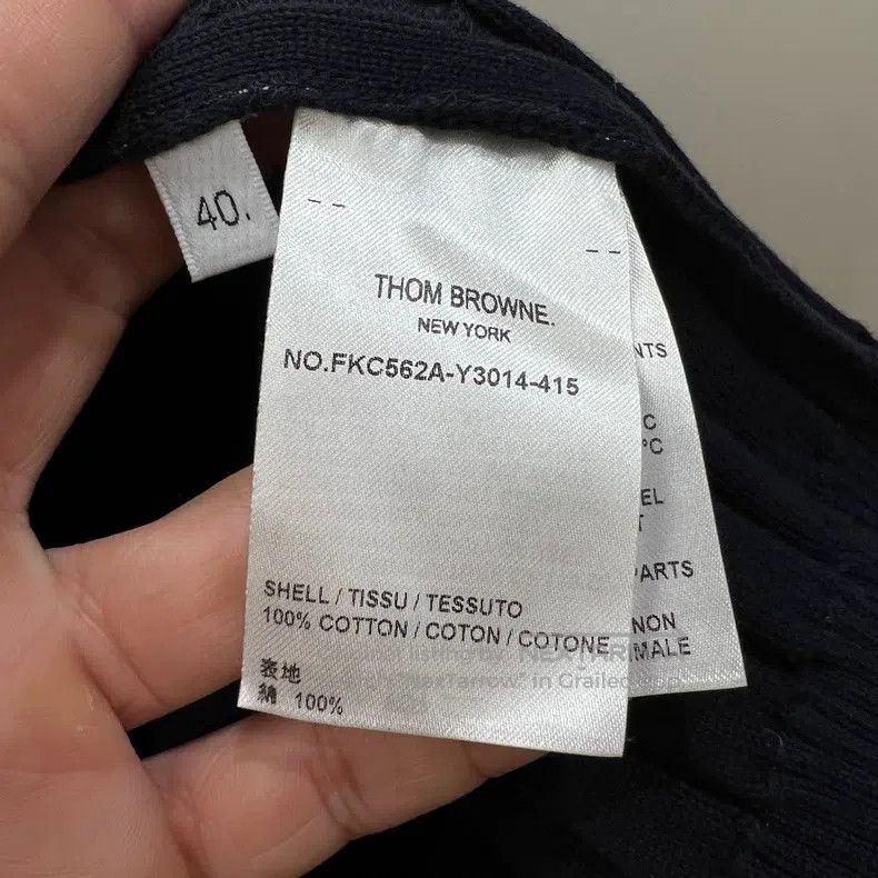 Thom Browne Thom Browne Ribbed V Neck Knit Cardigan Size S / US 4 / IT 40 - 4 Thumbnail