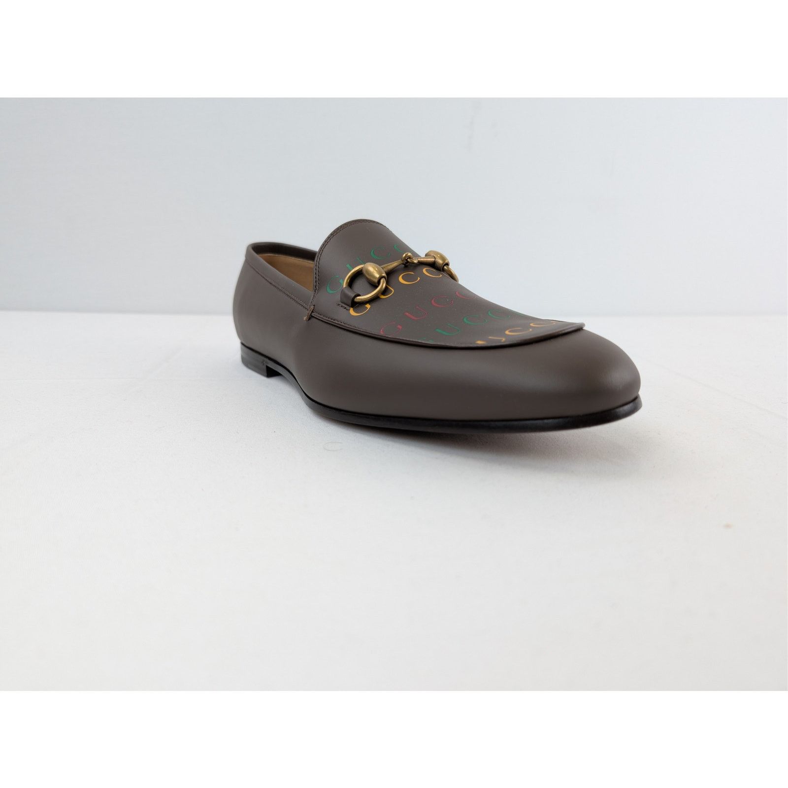 Gucci o1rshd1 Leather Jordaan Horsebit Loafers Boots in Brown Size US 8 / EU 41 - 2 Thumbnail