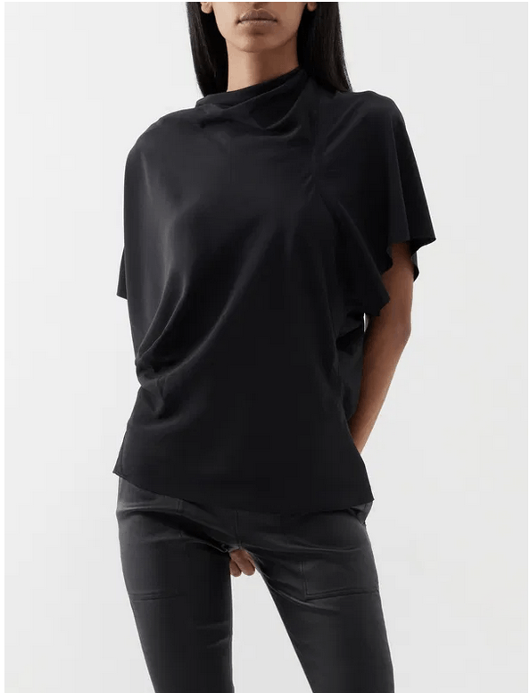 Rick Owens Rick Owens Crepe Seb Top | Grailed