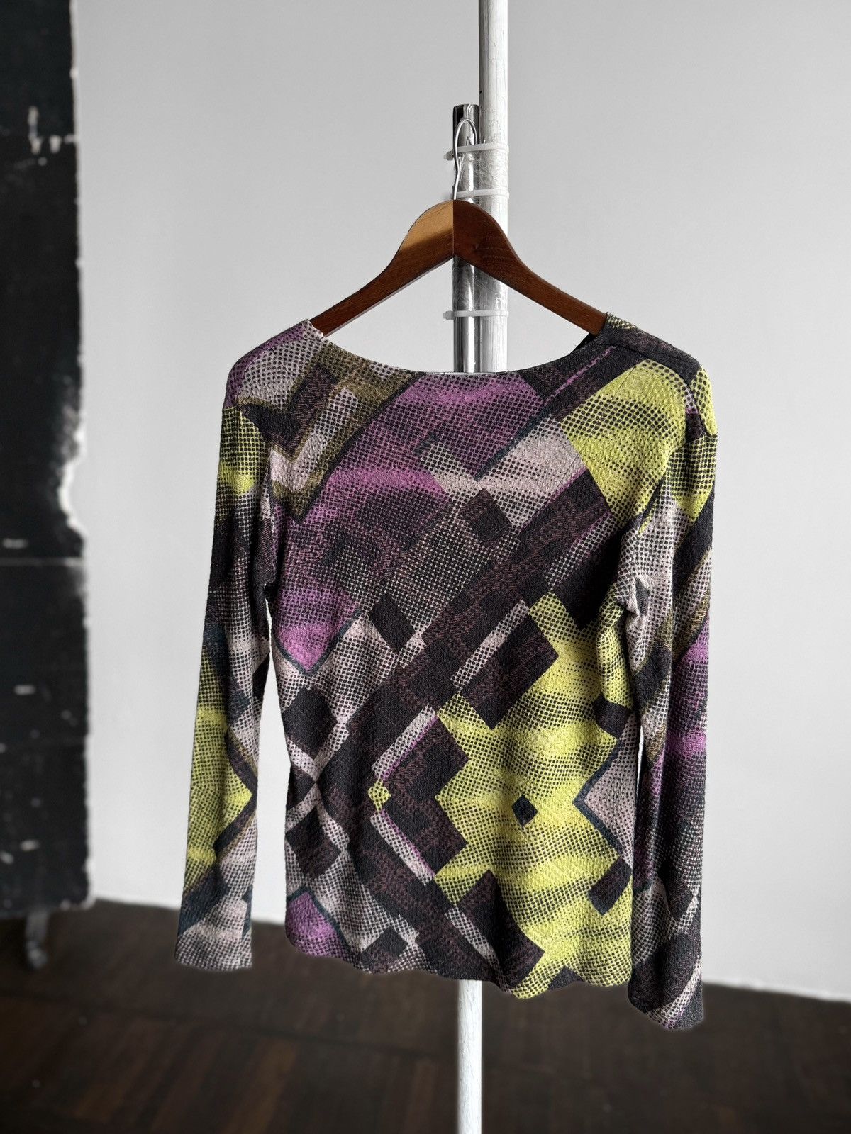 Desigual Desigual by Christian Lacroix Womens Abstract Geometric Top Size S / US 4 / IT 40 - 3 Thumbnail
